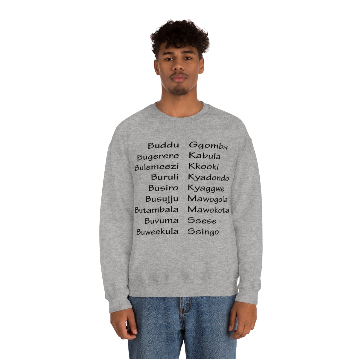 Unisex Heavy Blend™ Crewneck Sweatshirt - Masaza01, WT