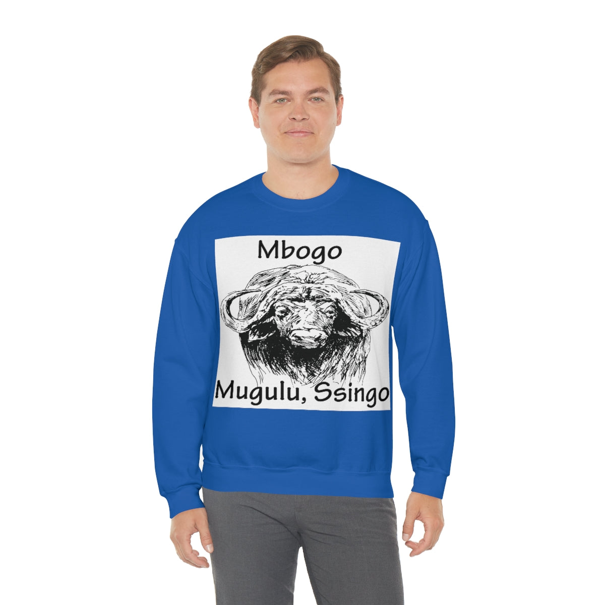 Unisex Heavy Blend™ Crewneck Sweatshirt - Mbogo, WB