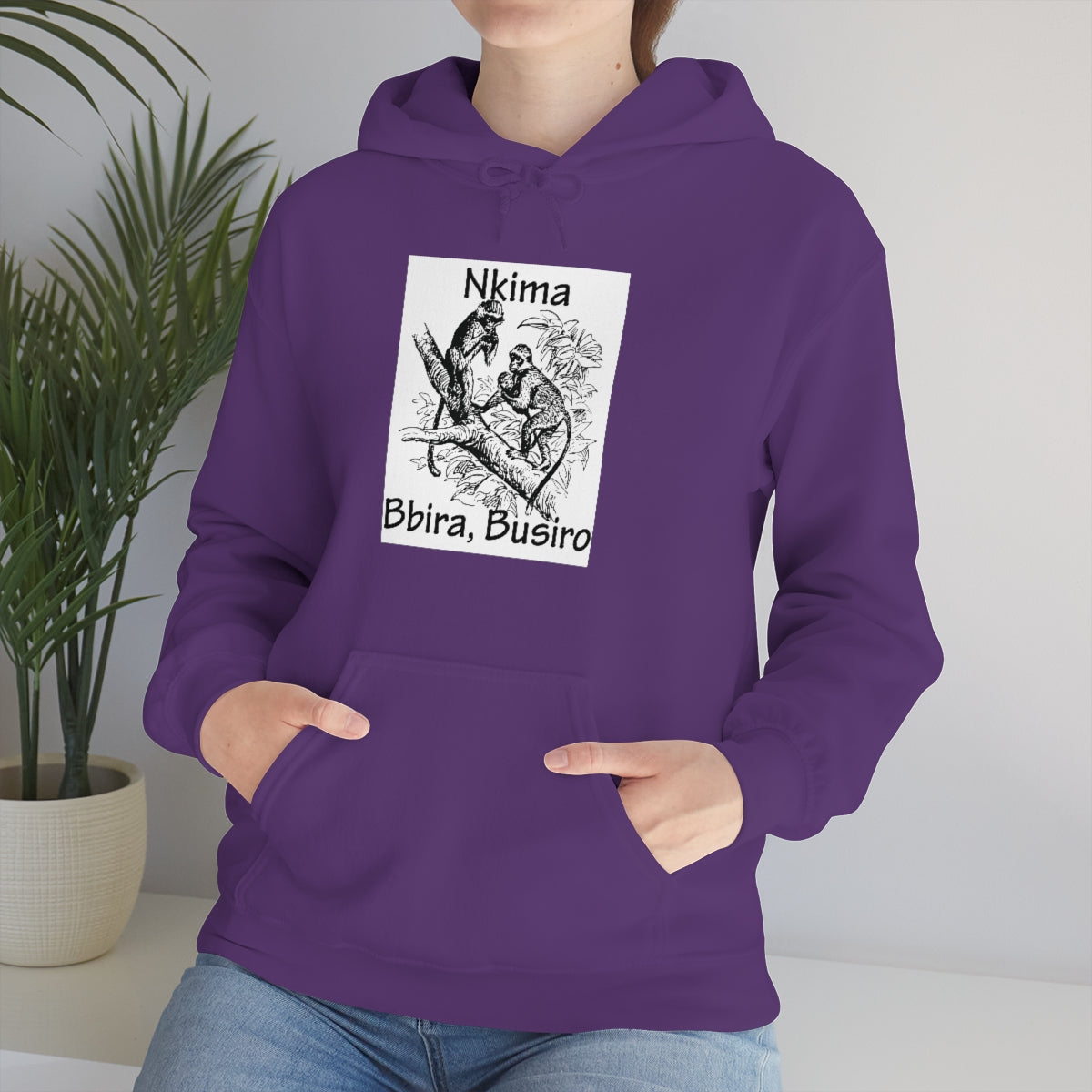 Nkima, B1 - Unisex Heavy Blend™ Hooded Sweatshirt