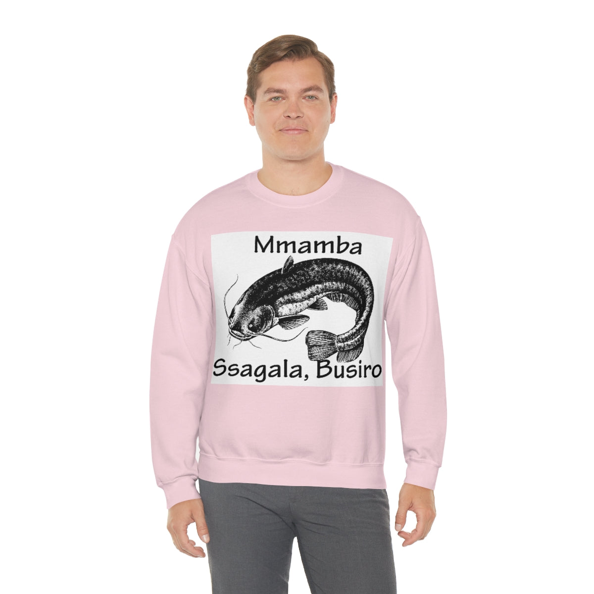 Unisex Heavy Blend™ Crewneck Sweatshirt - Mmamba Ggabunga, WB