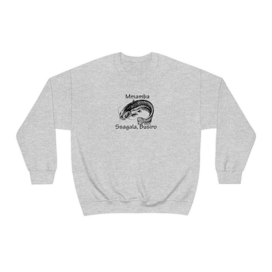 Unisex Heavy Blend™ Crewneck Sweatshirt - Mmamba Ggabunga, WT