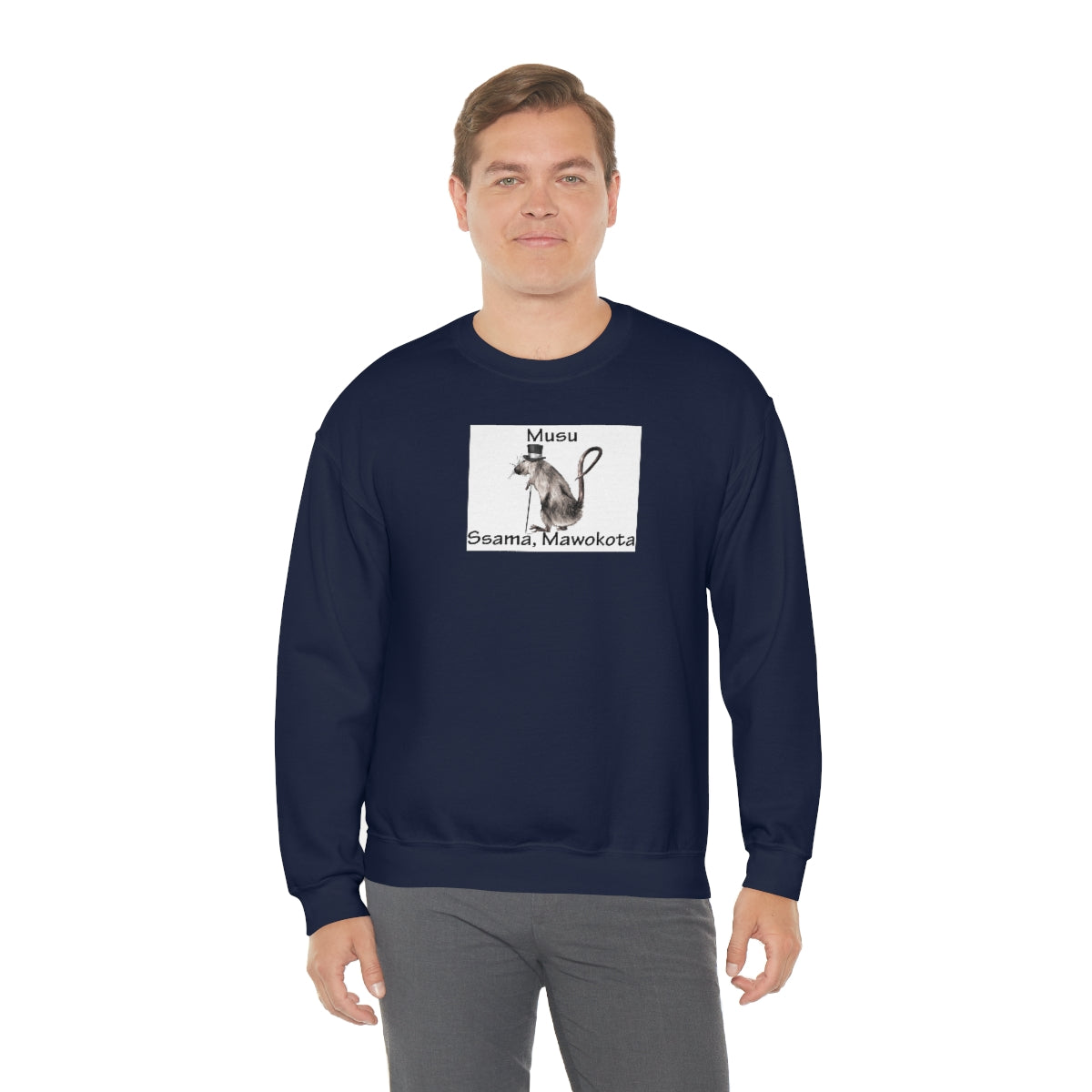 Unisex Heavy Blend™ Crewneck Sweatshirt - Musu, WB