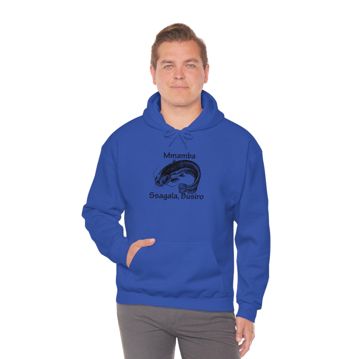 Unisex Heavy Blend™ Hooded Sweatshirt - Mmamba Kakoboza (Catfish)