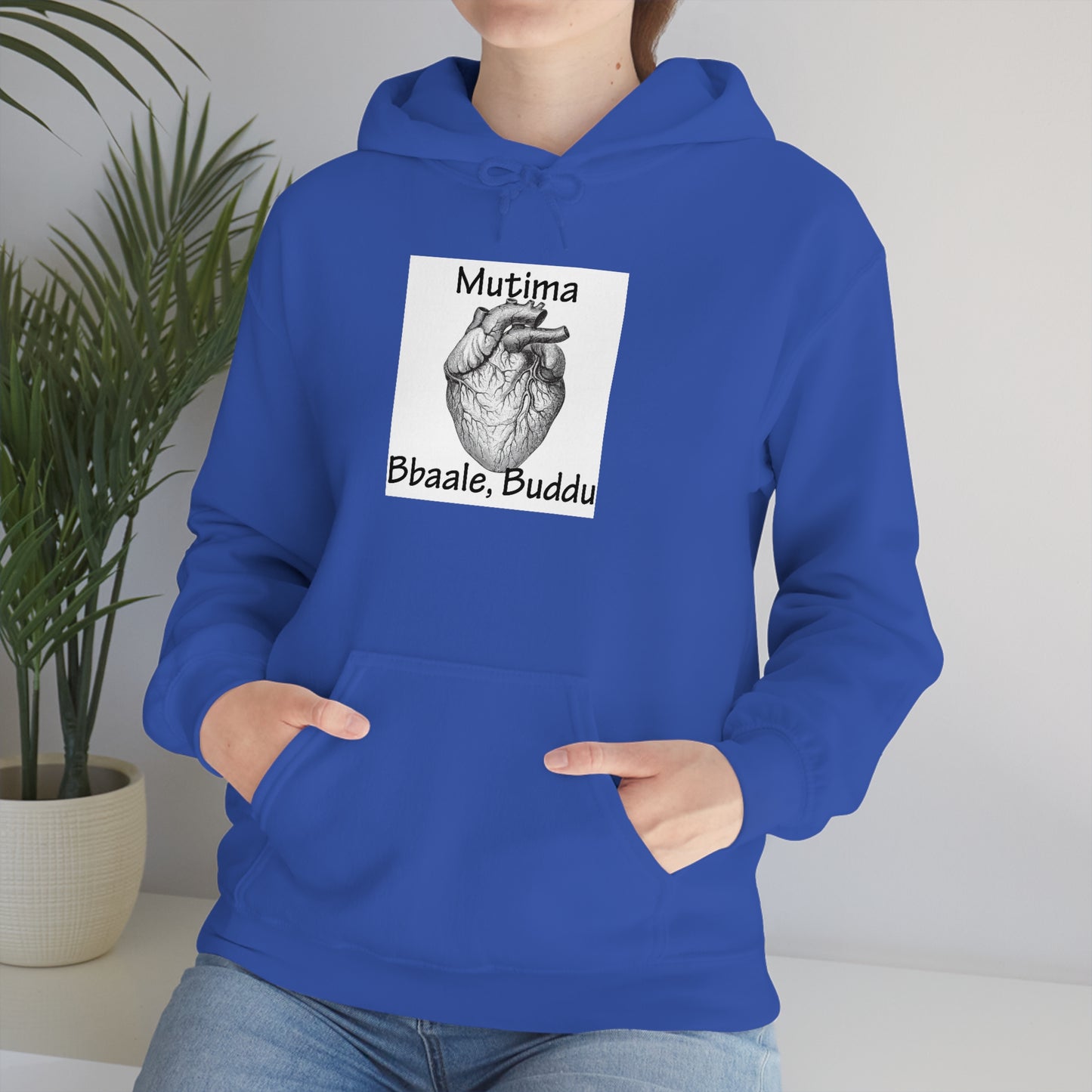 Unisex Heavy Blend™ Hooded Sweatshirt - Mutima Musaggi (Heart)