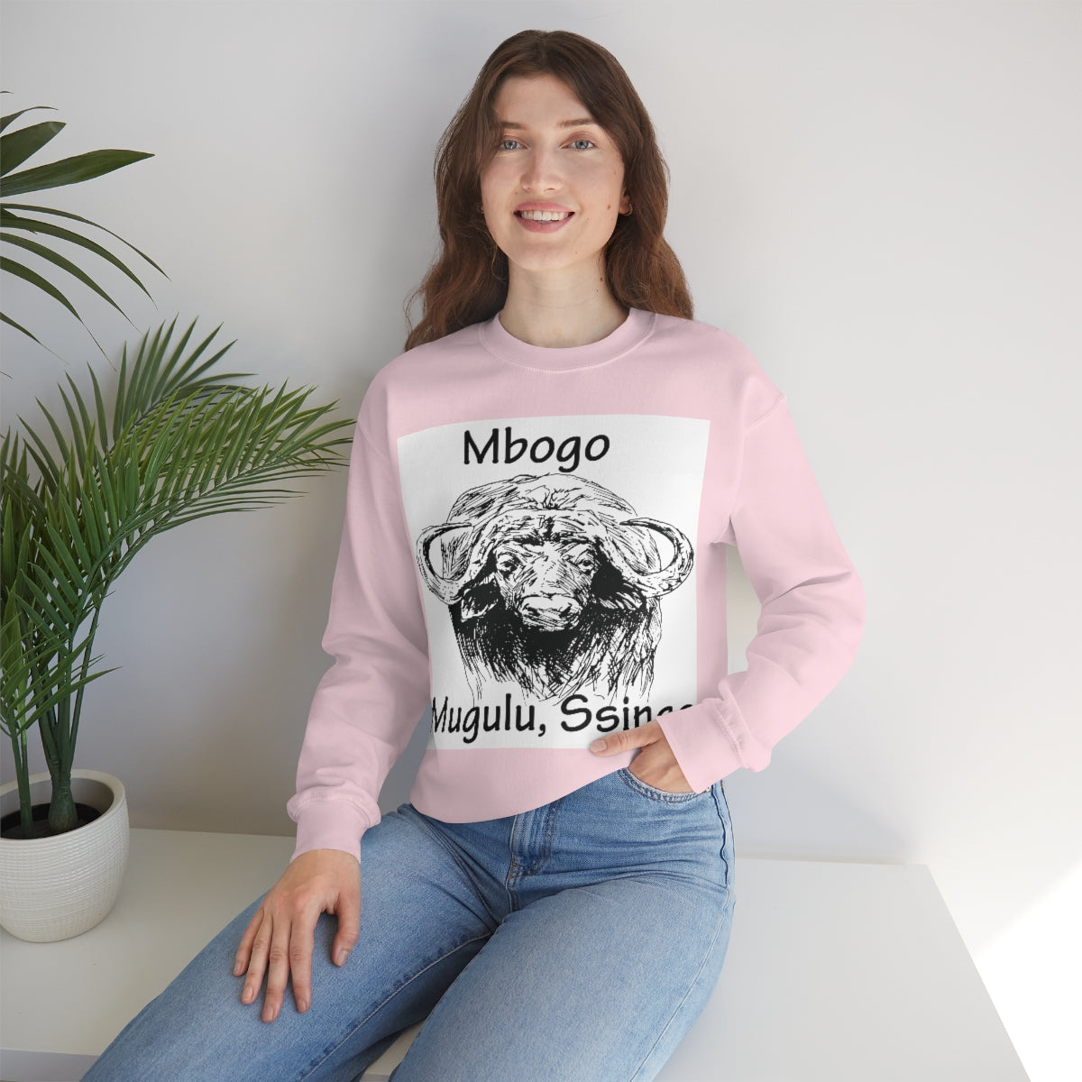 Unisex Heavy Blend™ Crewneck Sweatshirt - Mbogo, WB