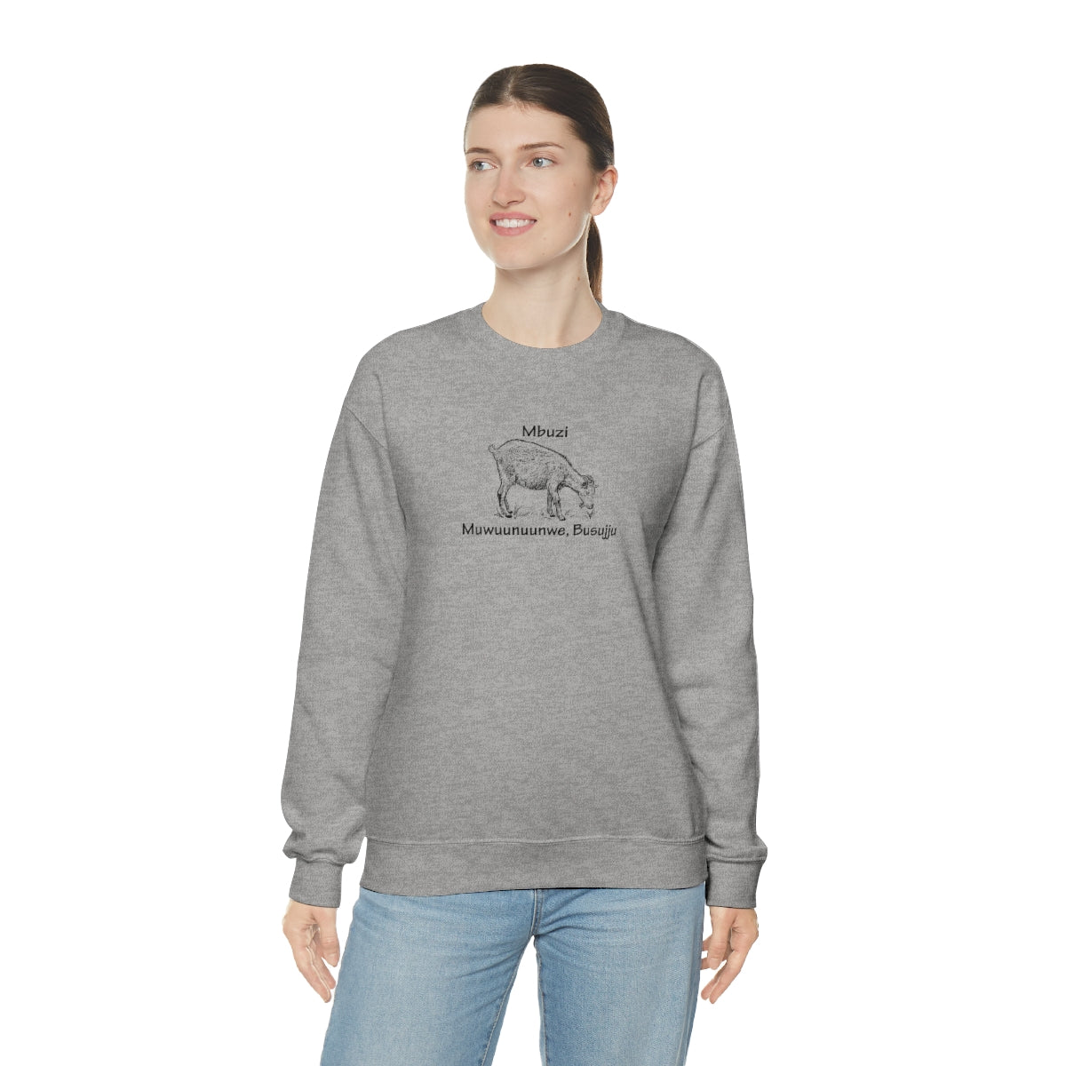 Unisex Heavy Blend™ Crewneck Sweatshirt - Mbuzi, WT