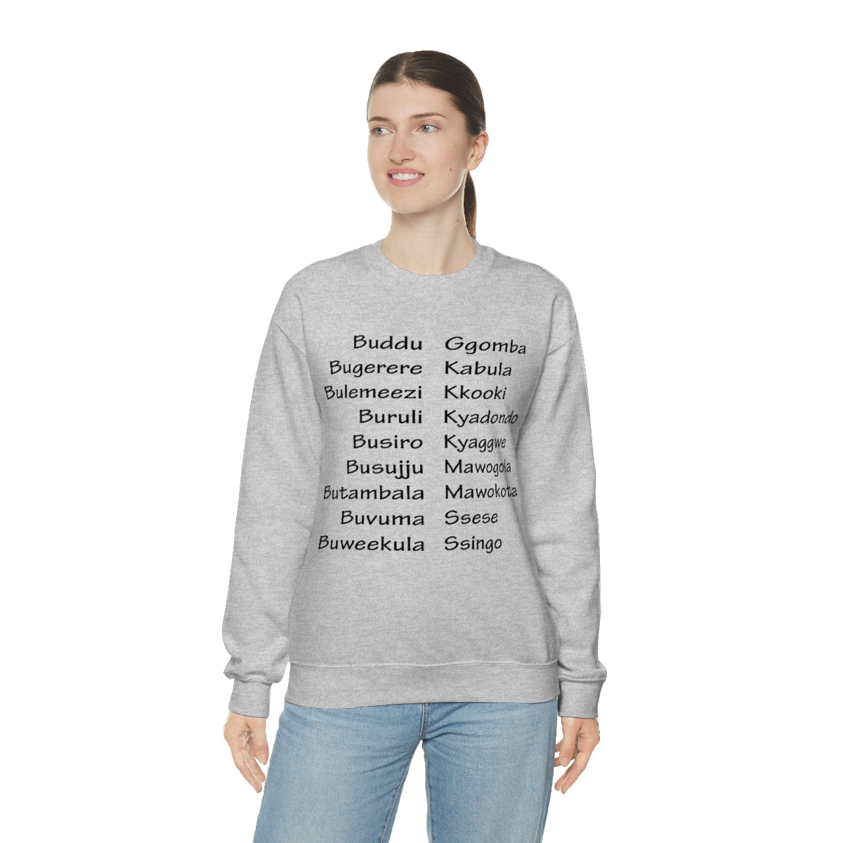 Unisex Heavy Blend™ Crewneck Sweatshirt - Masaza01, WT