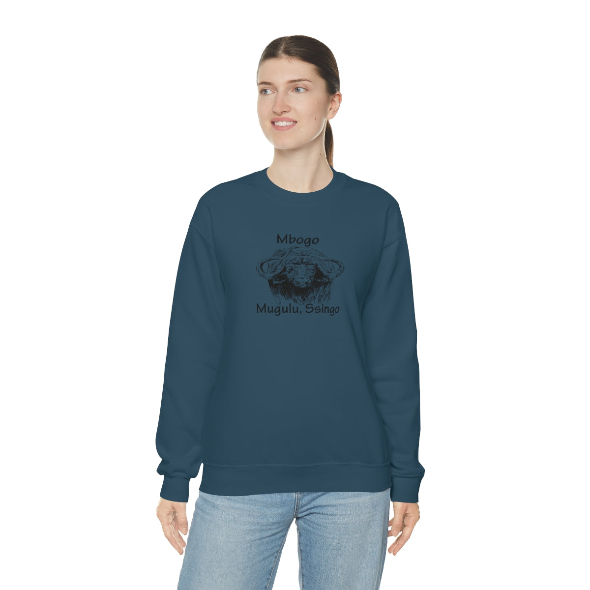 Unisex Heavy Blend™ Crewneck Sweatshirt - Mbogo, WT