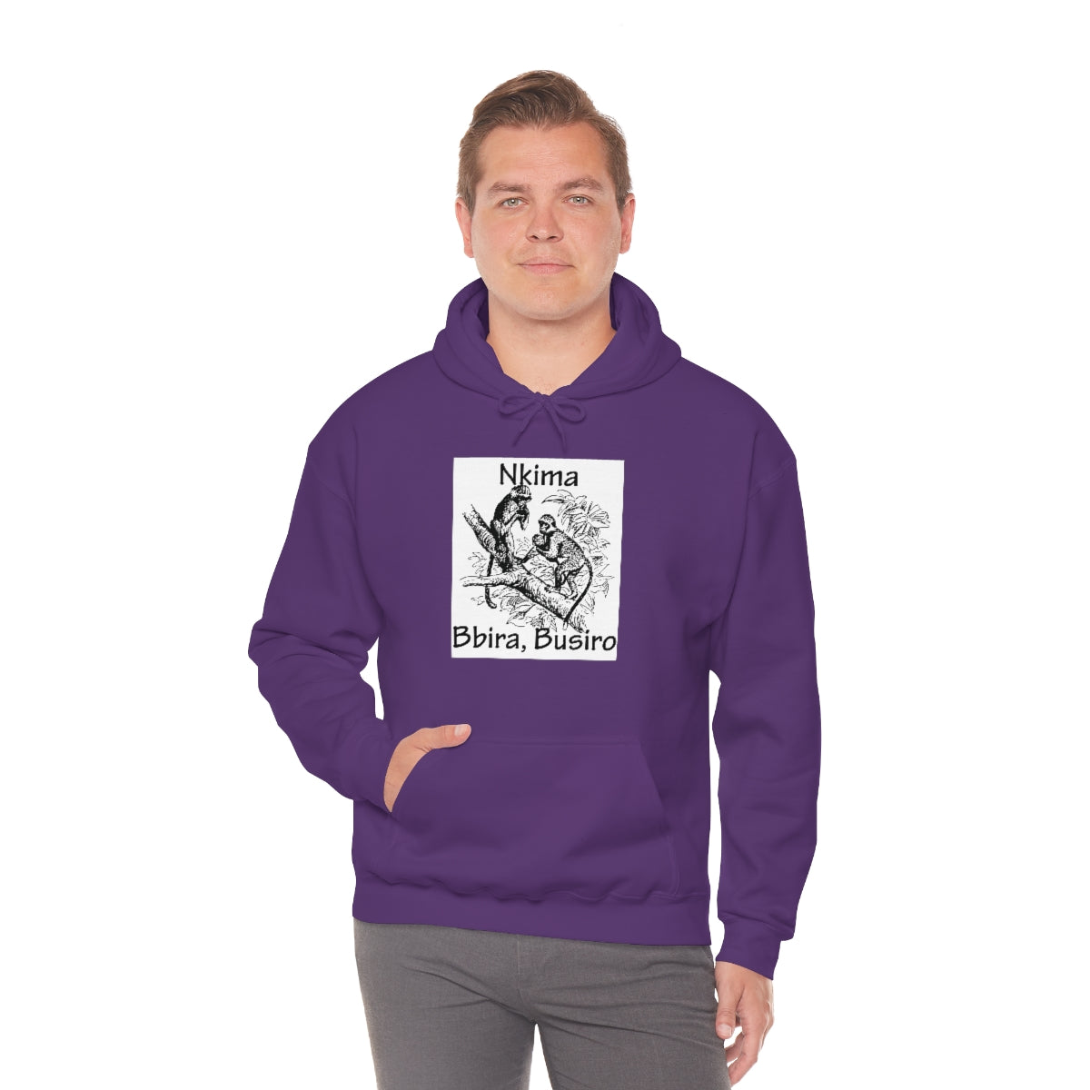 Nkima, B1 - Unisex Heavy Blend™ Hooded Sweatshirt