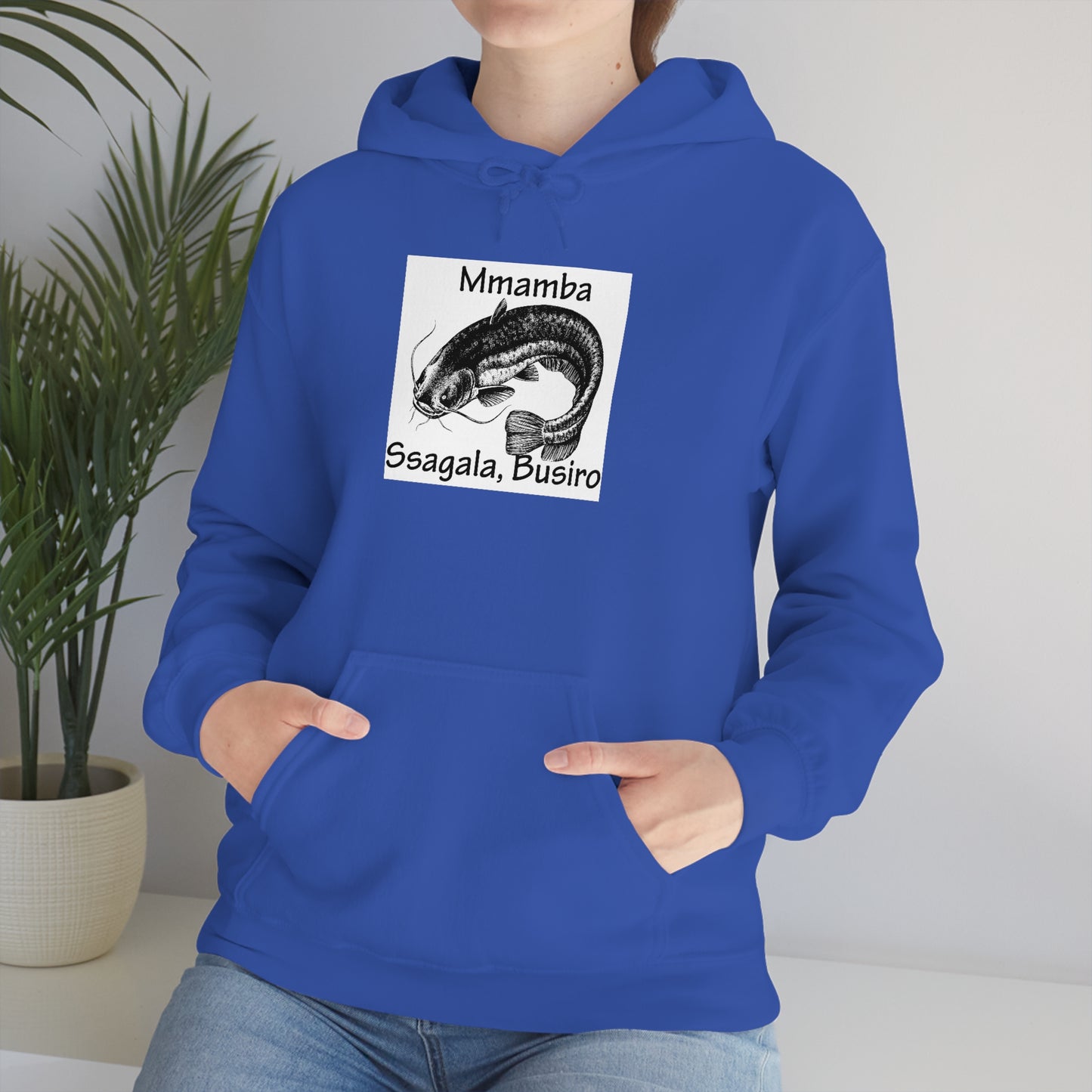 Unisex Heavy Blend™ Hooded Sweatshirt - Mmamba Kakoboza (Catfish)