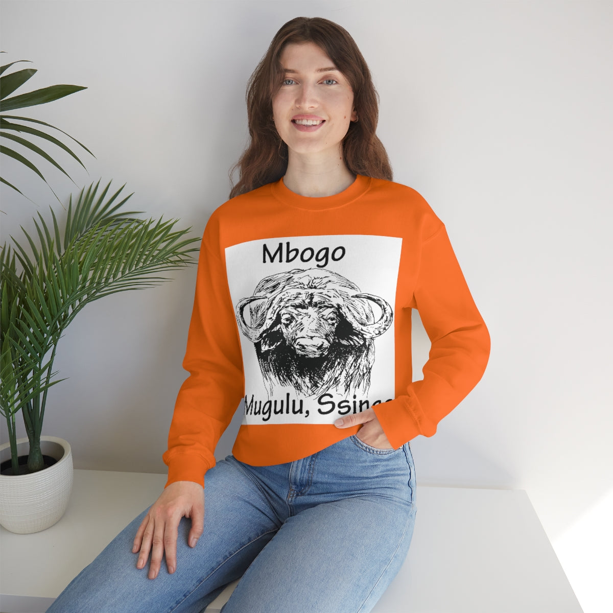 Unisex Heavy Blend™ Crewneck Sweatshirt - Mbuzi, WB