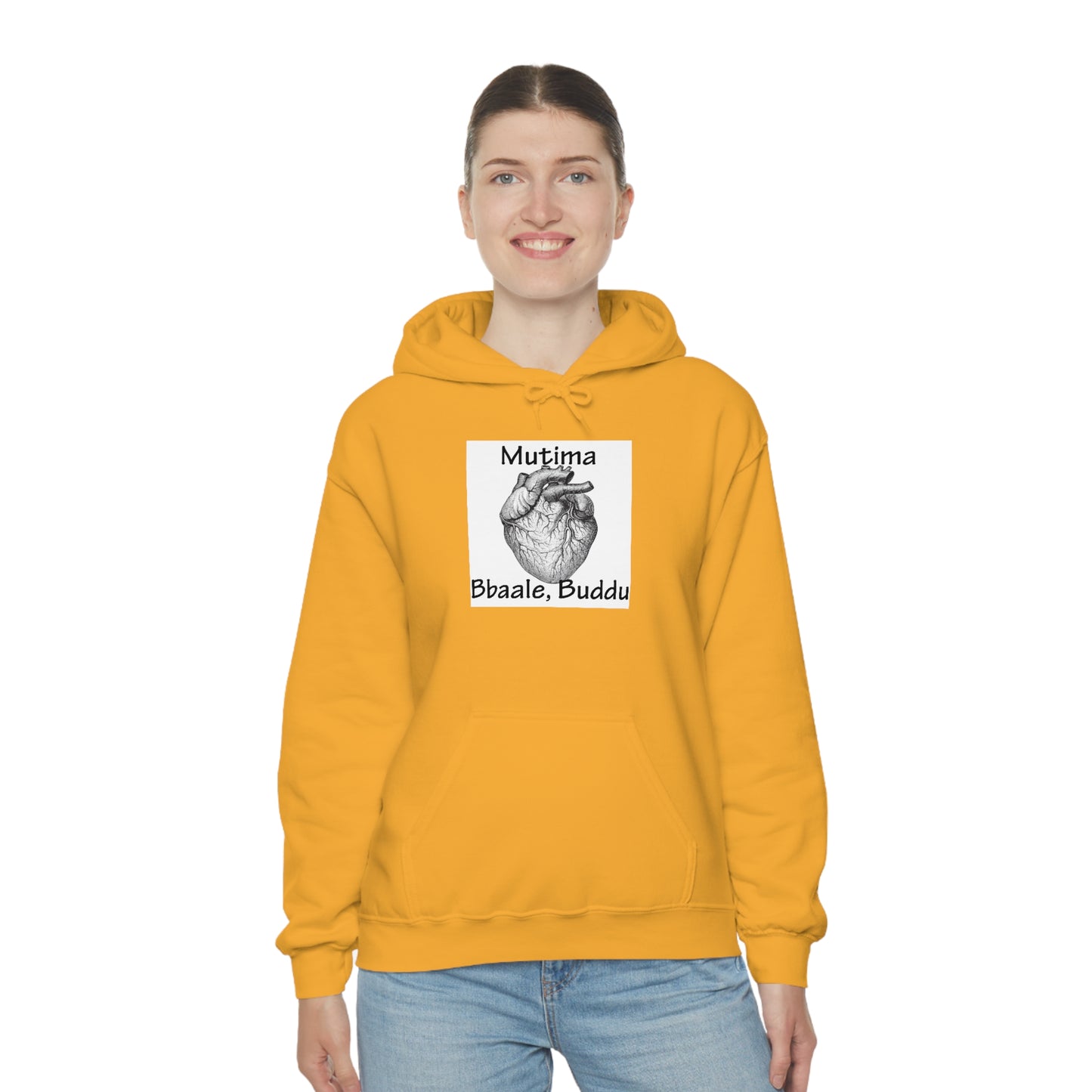 Unisex Heavy Blend™ Hooded Sweatshirt - Mutima Musaggi (Heart)