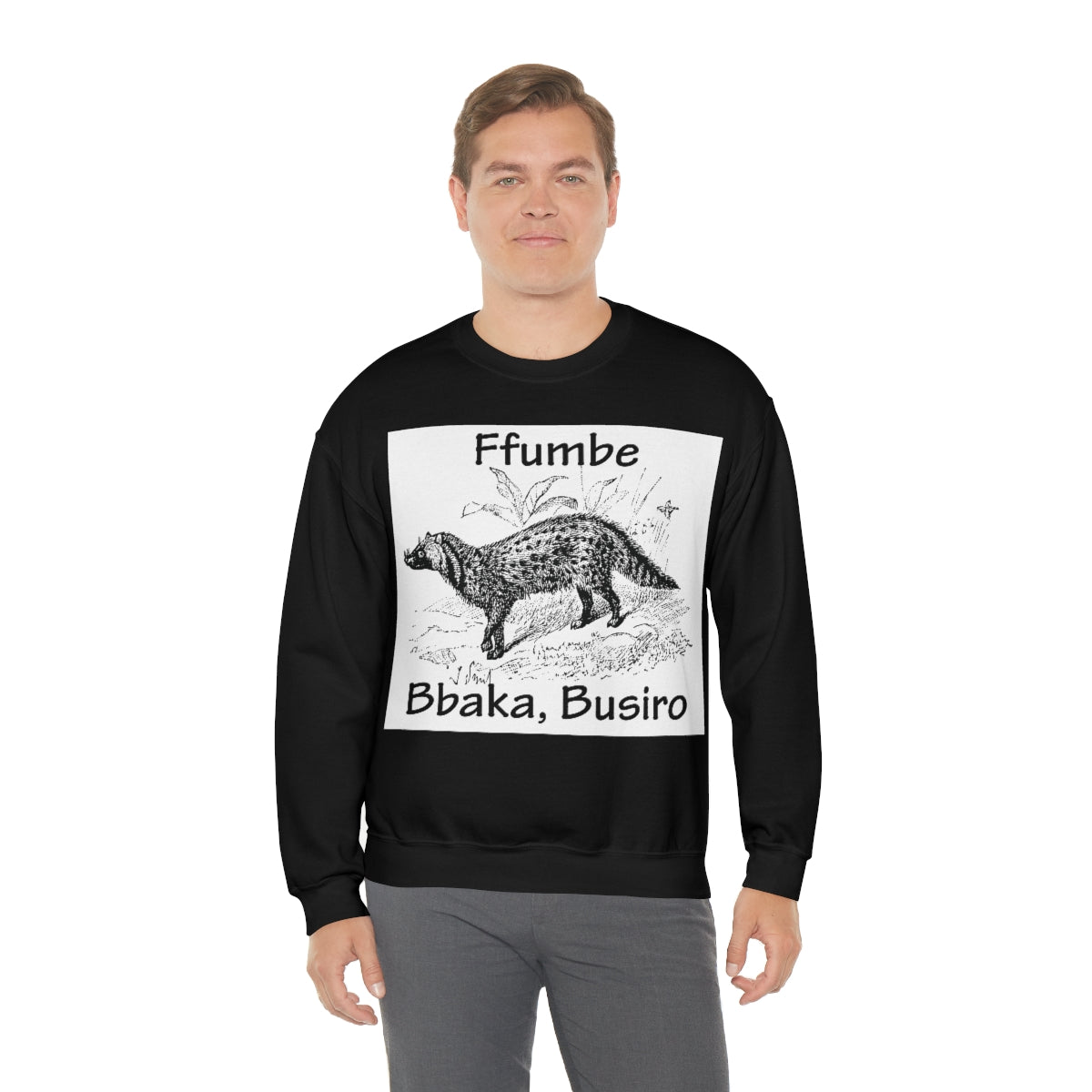 Unisex Heavy Blend™ Crewneck Sweatshirt - Ffumbe, WB