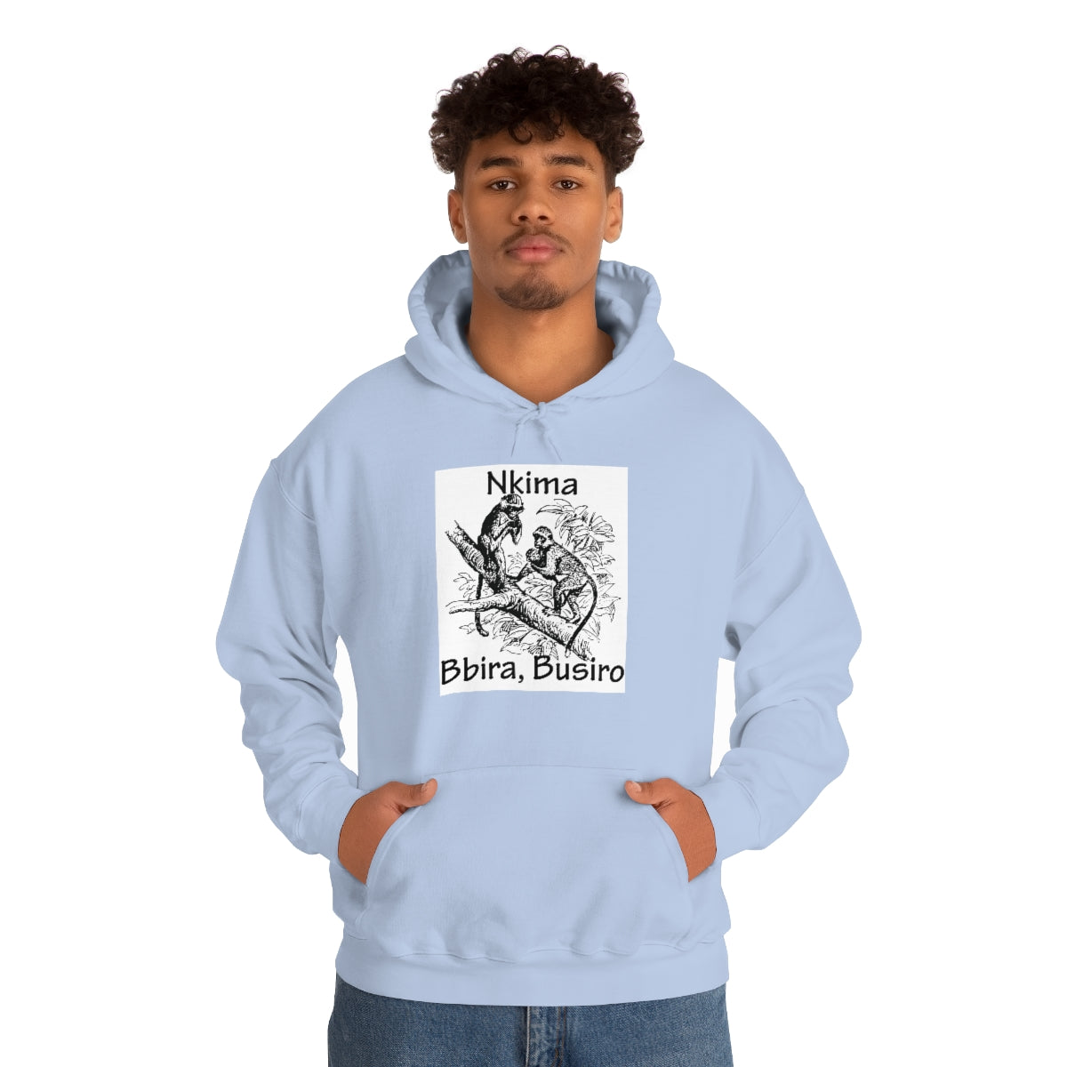 Nkima, B1 - Unisex Heavy Blend™ Hooded Sweatshirt