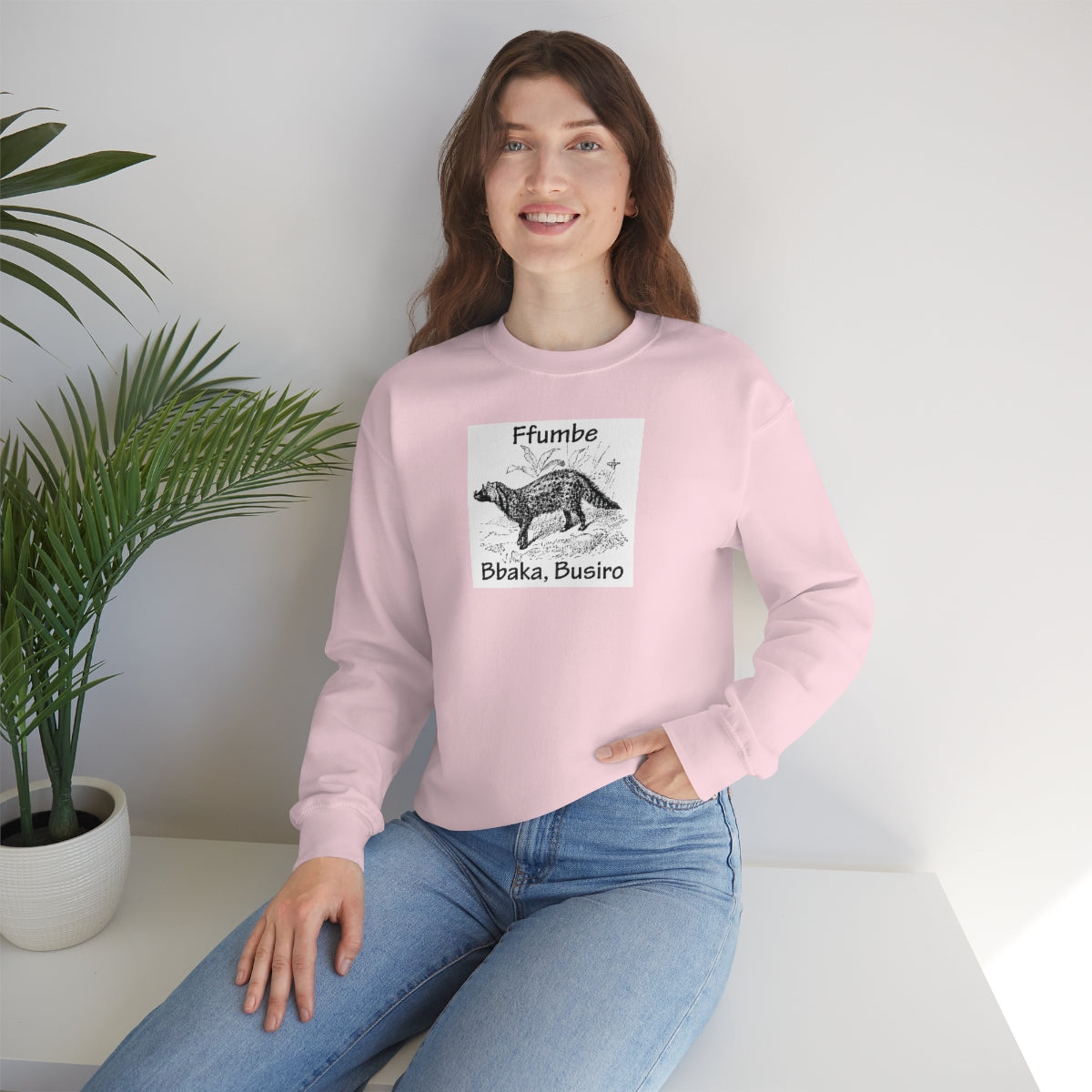 Unisex Heavy Blend™ Crewneck Sweatshirt - Ffumbe, WB