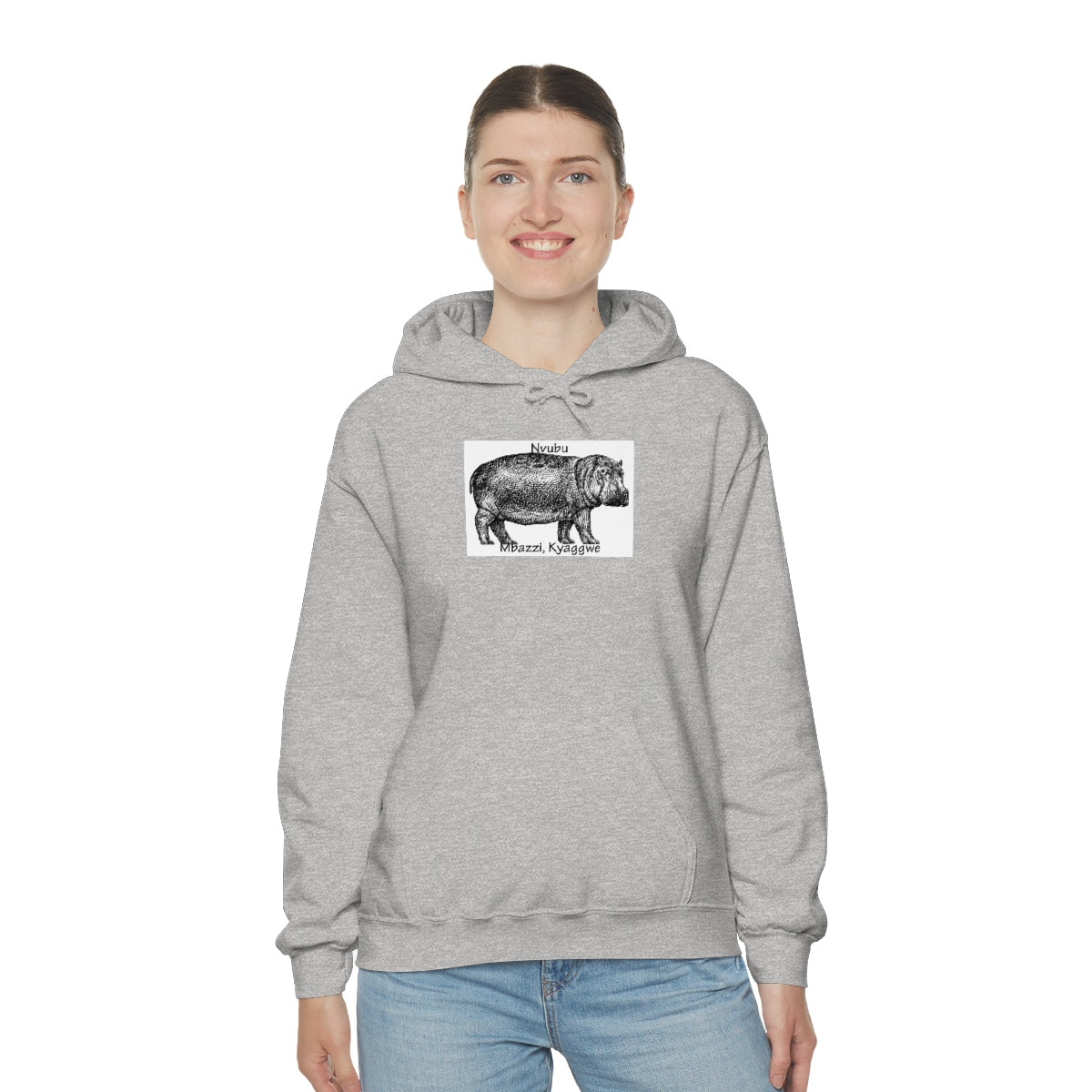 Nvubu, B1 - Unisex Heavy Blend™ Hooded Sweatshirt