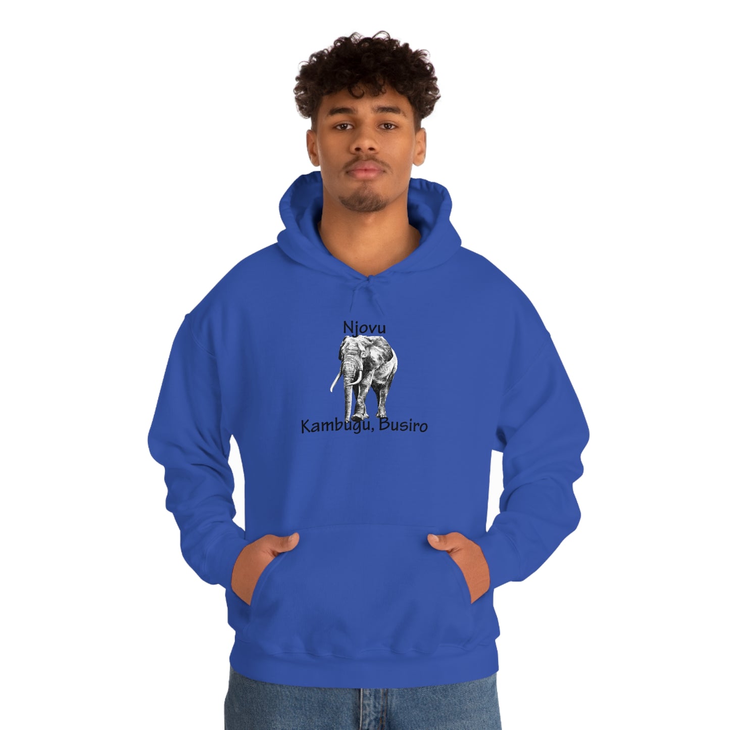 Unisex Heavy Blend™ Hooded Sweatshirt - Njovu (Elephant)