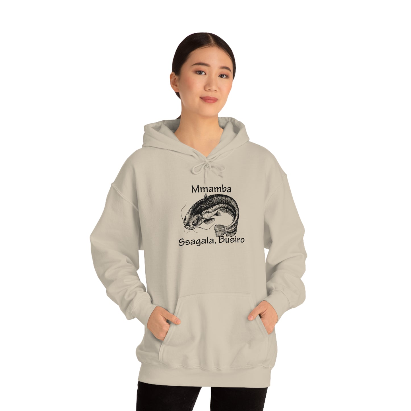 Unisex Heavy Blend™ Hooded Sweatshirt - Mmamba Kakoboza (Catfish)