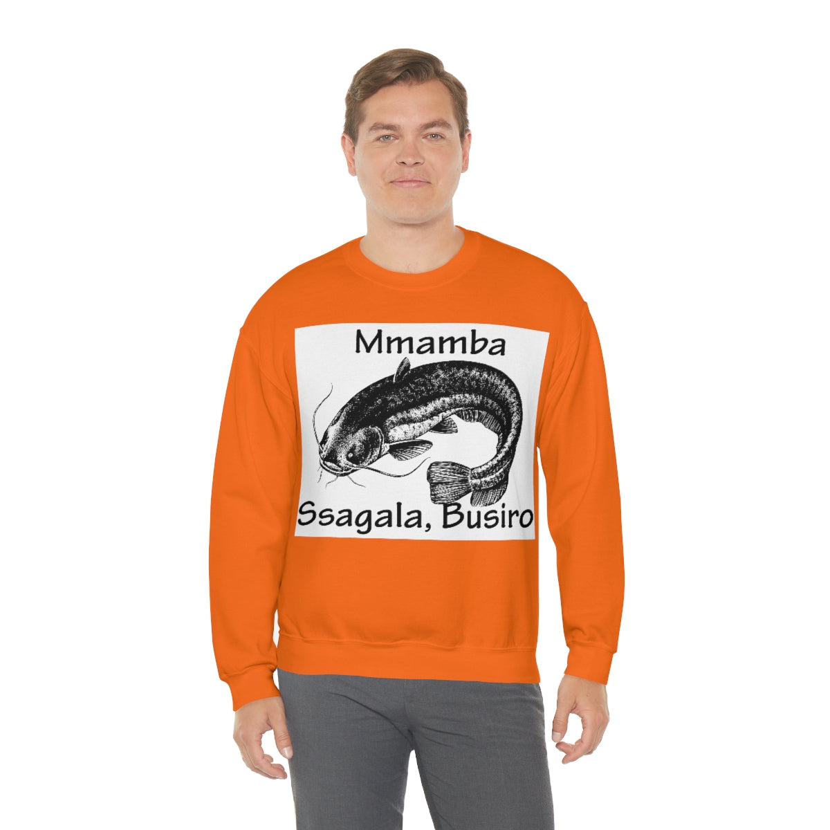 Unisex Heavy Blend™ Crewneck Sweatshirt - Mmamba Ggabunga, WB