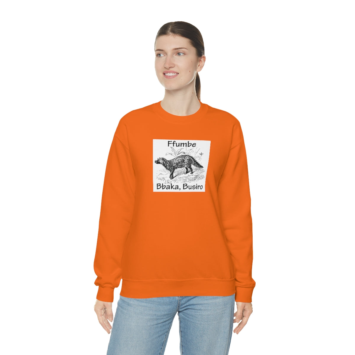 Unisex Heavy Blend™ Crewneck Sweatshirt - Ffumbe, WB