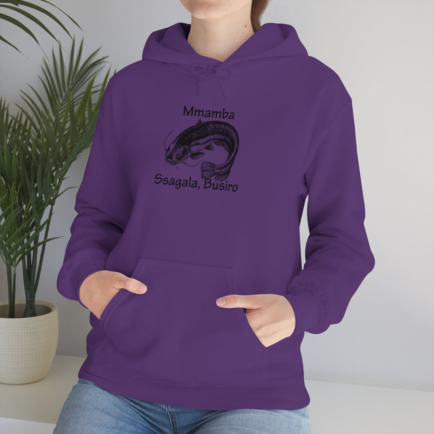 Unisex Heavy Blend™ Hooded Sweatshirt - Mmamba Kakoboza (Catfish)