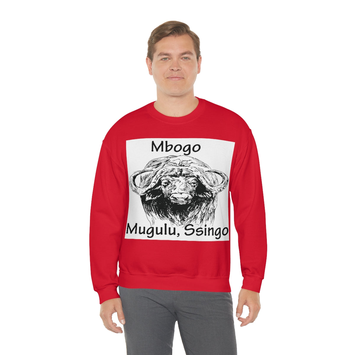 Unisex Heavy Blend™ Crewneck Sweatshirt - Mbuzi, WB