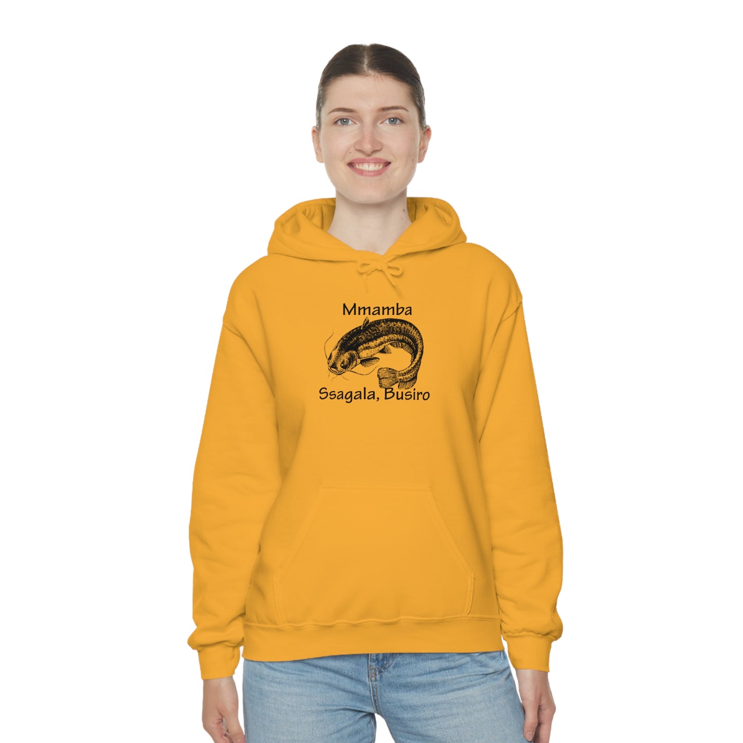 Unisex Heavy Blend™ Hooded Sweatshirt - Mmamba Ggabunga (Catfish)