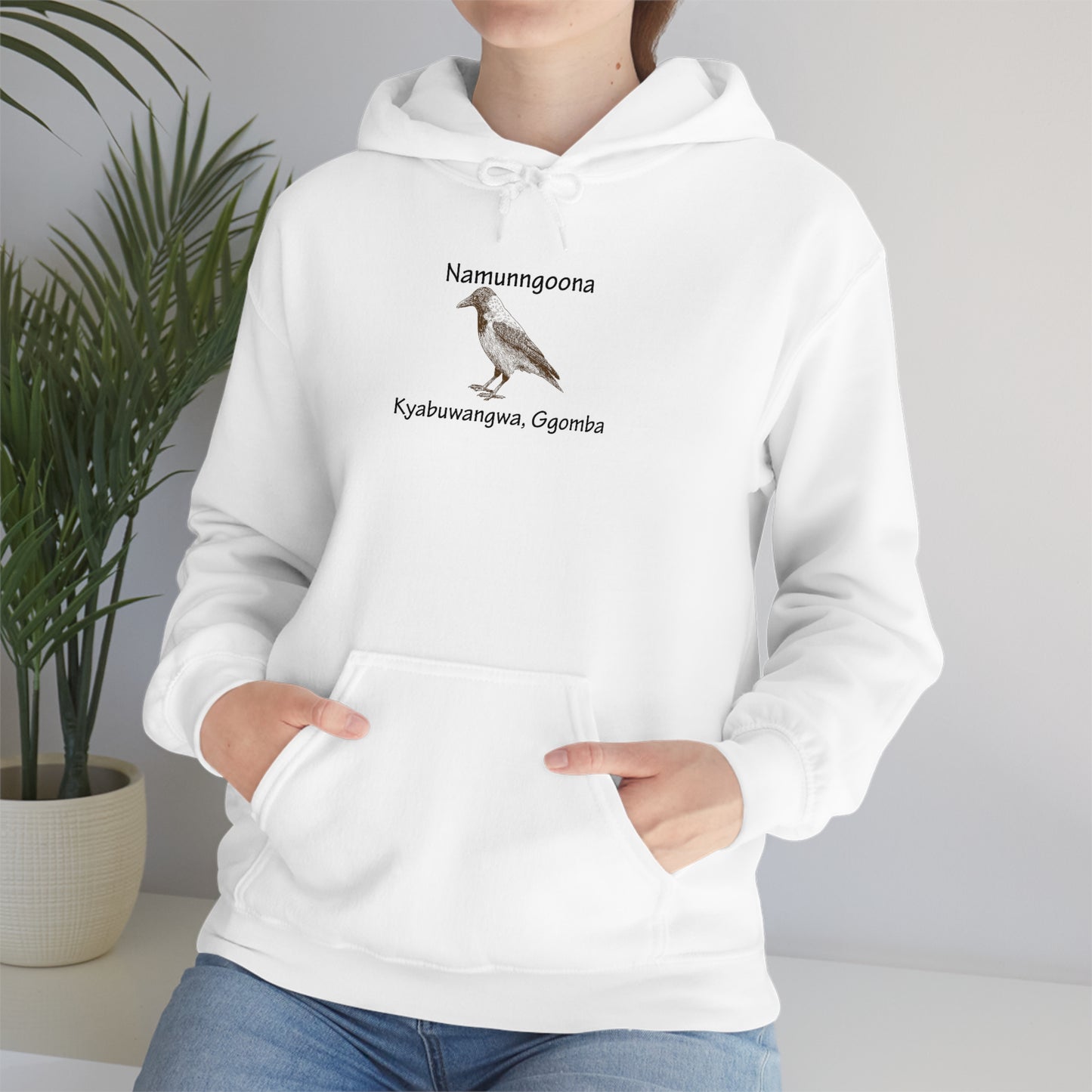 Unisex Heavy Blend™ Hooded Sweatshirt - Namunngoona (Crow)