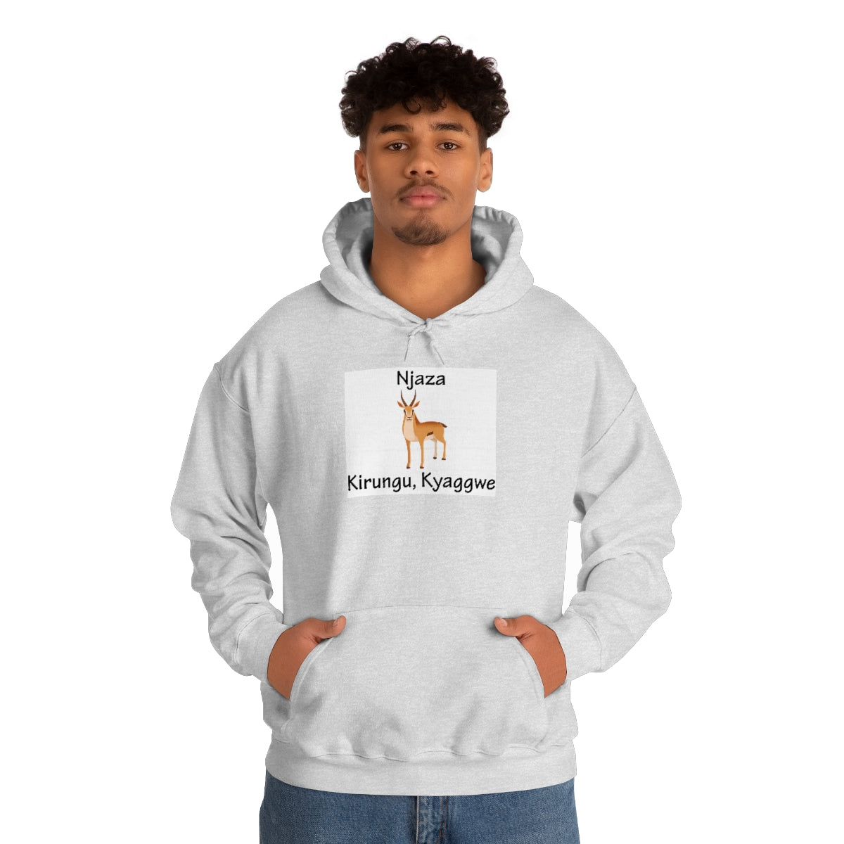 Njaza, B1 - Unisex Heavy Blend™ Hooded Sweatshirt