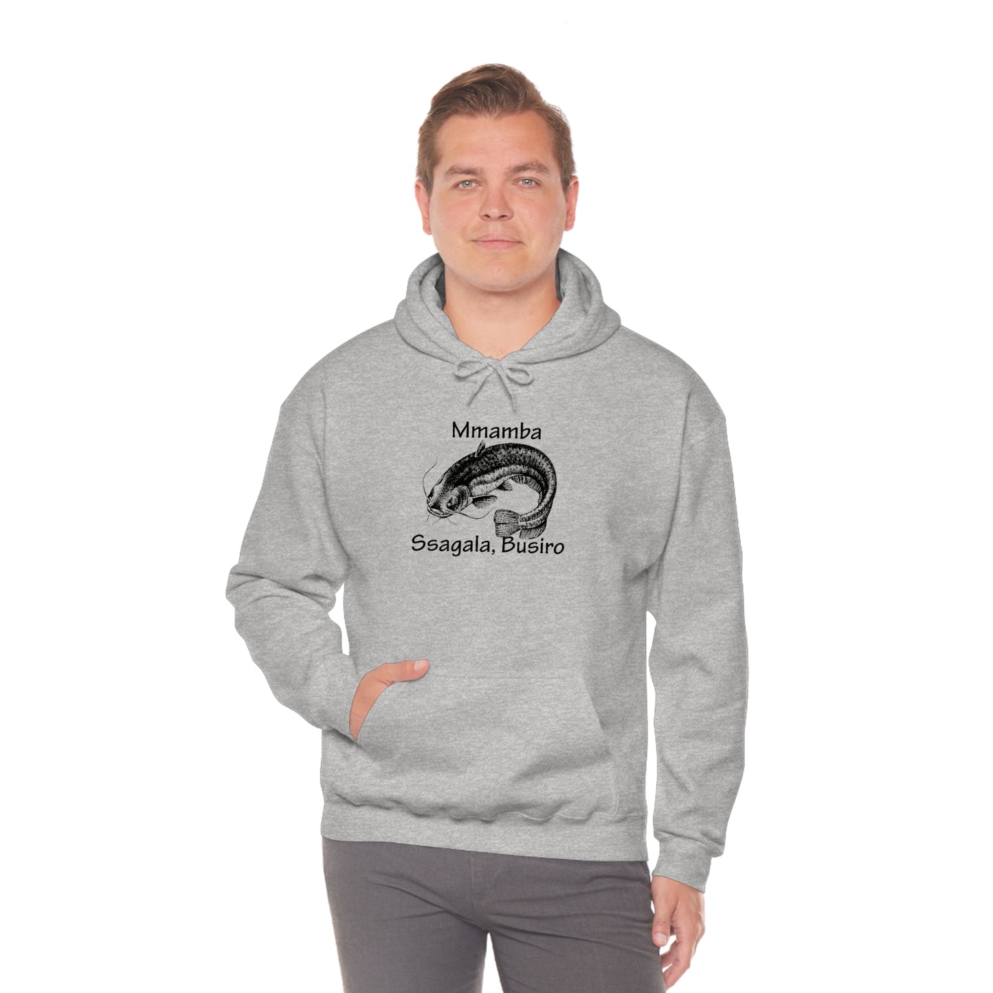 Unisex Heavy Blend™ Hooded Sweatshirt - Mmamba Ggabunga (Catfish)