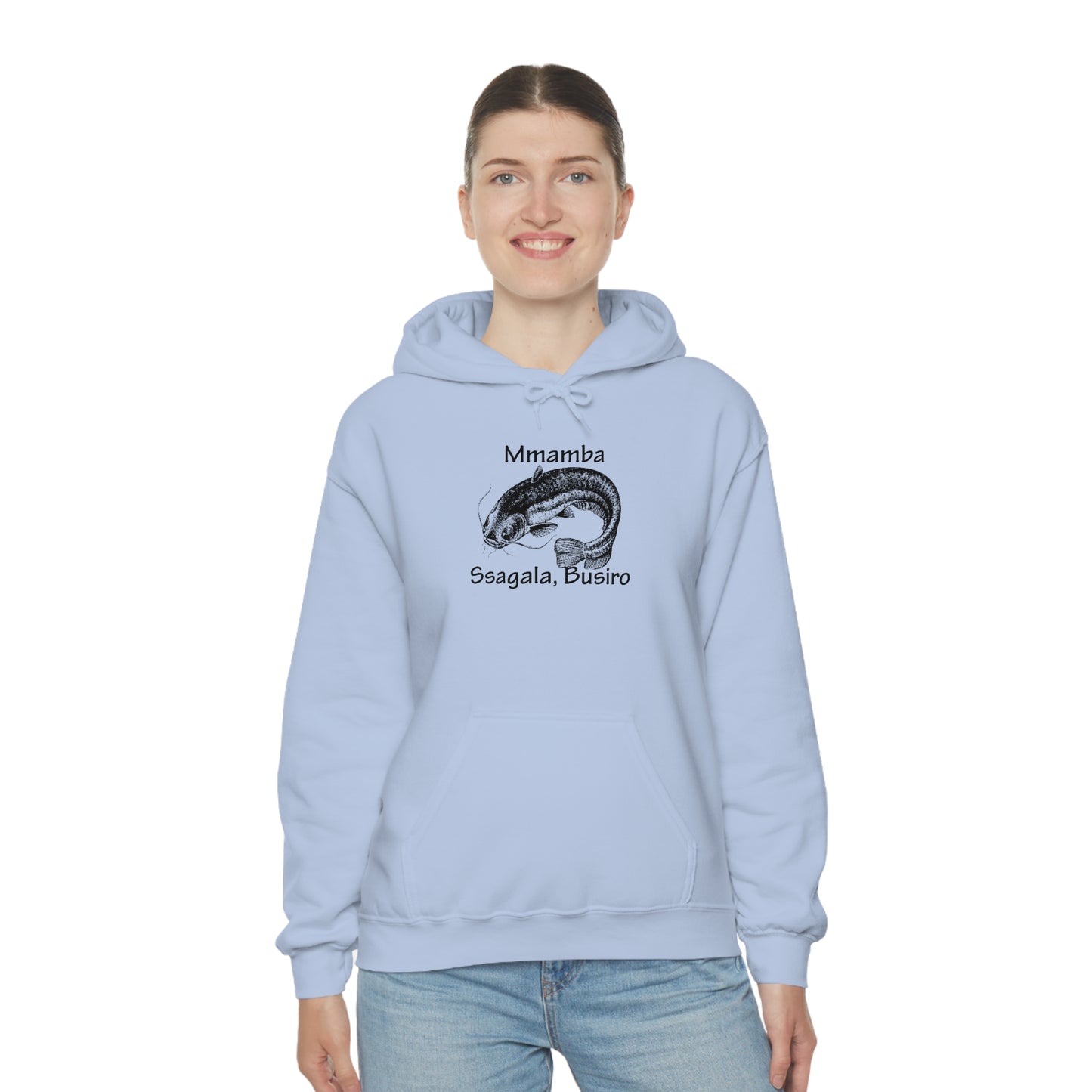 Unisex Heavy Blend™ Hooded Sweatshirt - Mmamba Kakoboza (Catfish)