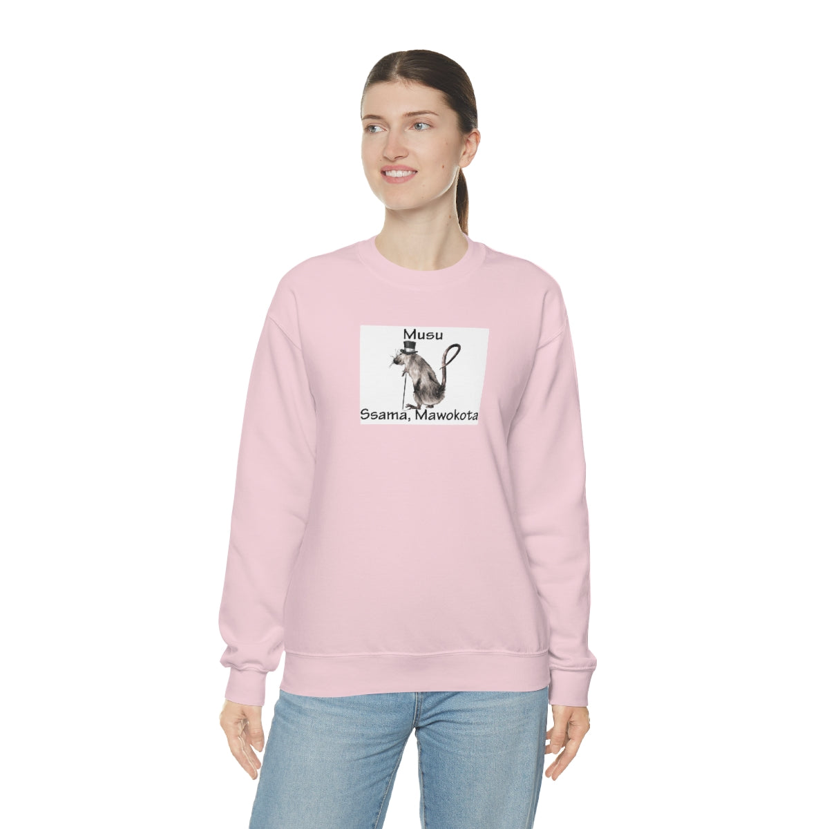 Unisex Heavy Blend™ Crewneck Sweatshirt - Musu, WB