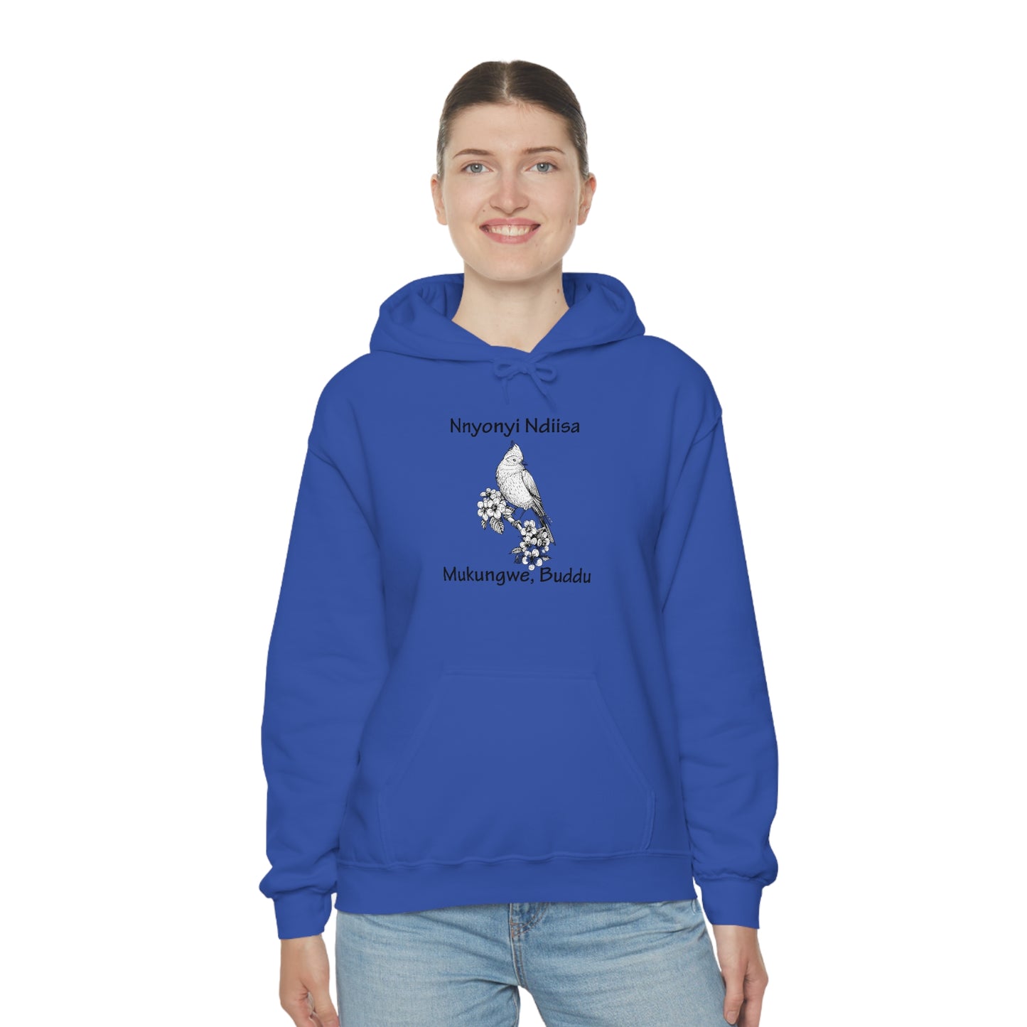 Unisex Heavy Blend™ Hooded Sweatshirt - Nnyonyi Ndiisa (Lark)