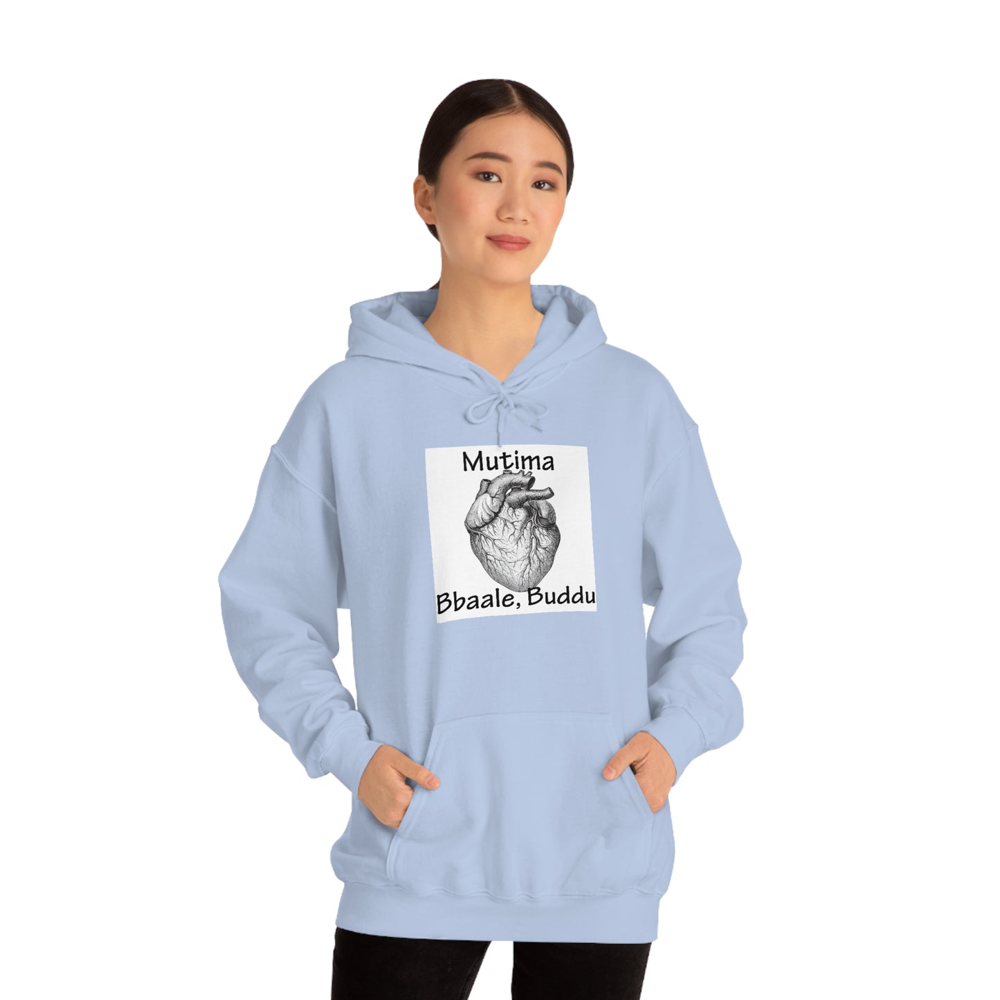 Unisex Heavy Blend™ Hooded Sweatshirt - Mutima Musaggi (Heart)