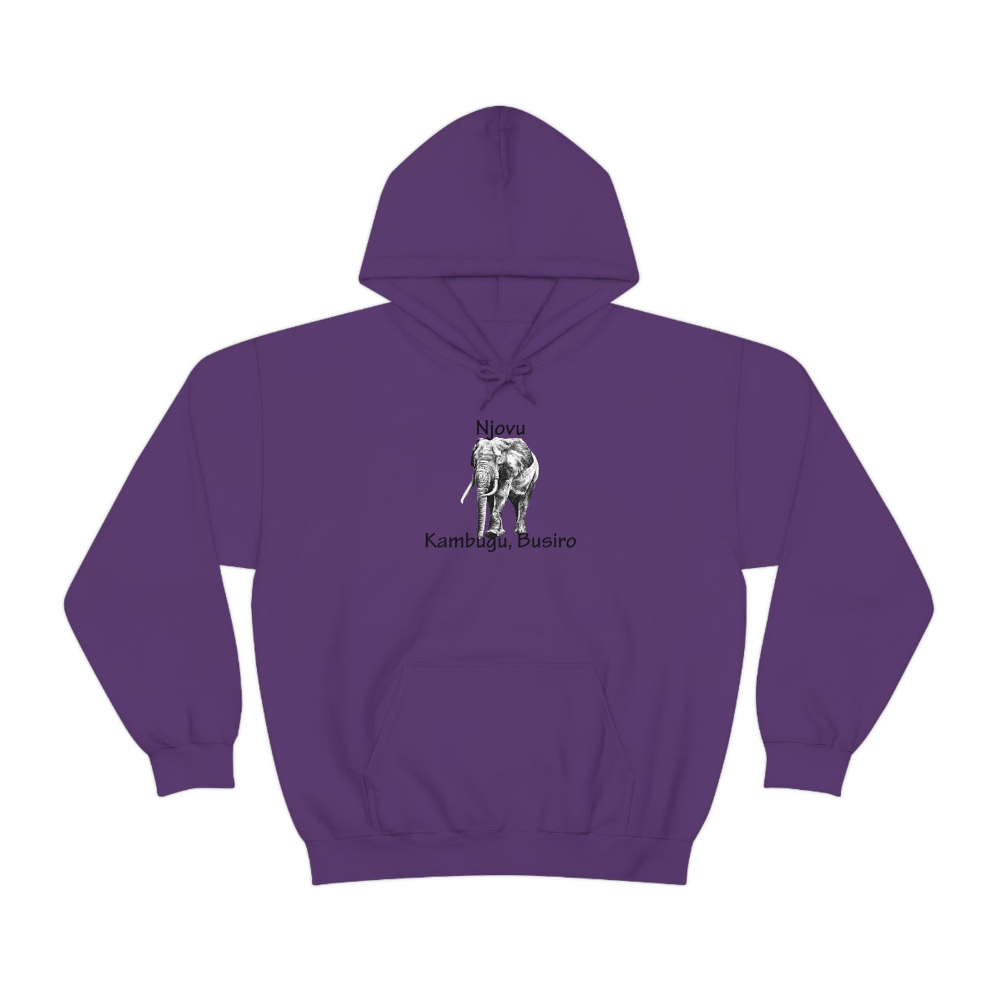 Unisex Heavy Blend™ Hooded Sweatshirt - Njovu (Elephant)