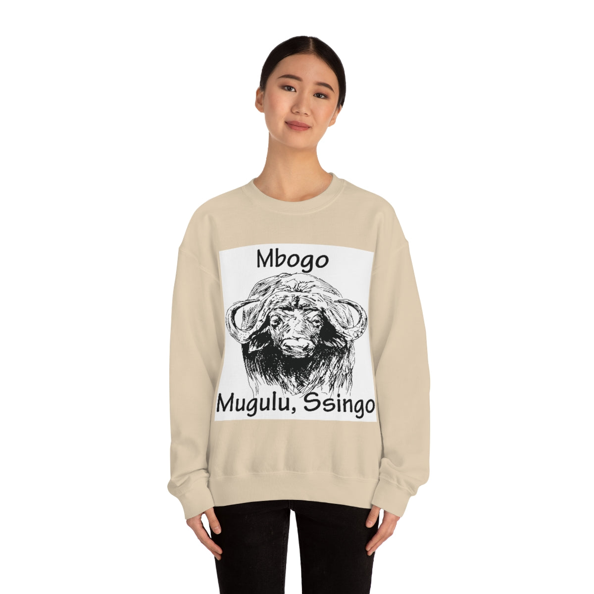 Unisex Heavy Blend™ Crewneck Sweatshirt - Mbuzi, WB