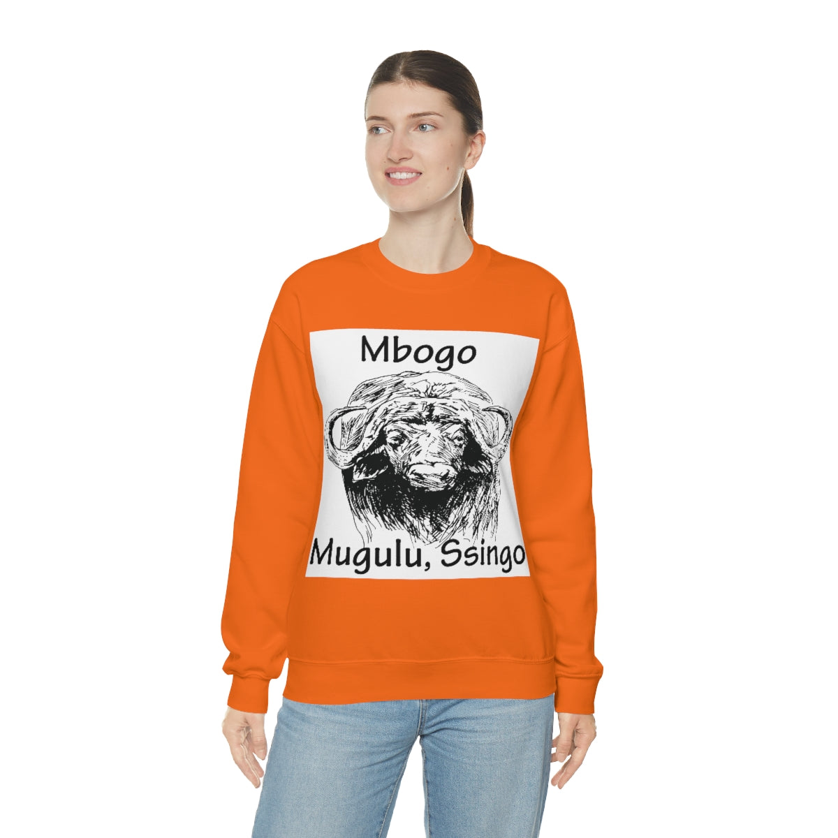 Unisex Heavy Blend™ Crewneck Sweatshirt - Mbuzi, WB