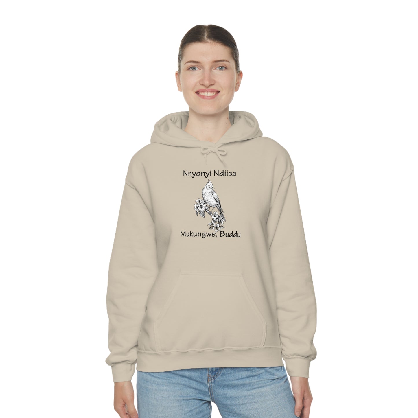 Unisex Heavy Blend™ Hooded Sweatshirt - Nnyonyi Ndiisa (Lark)