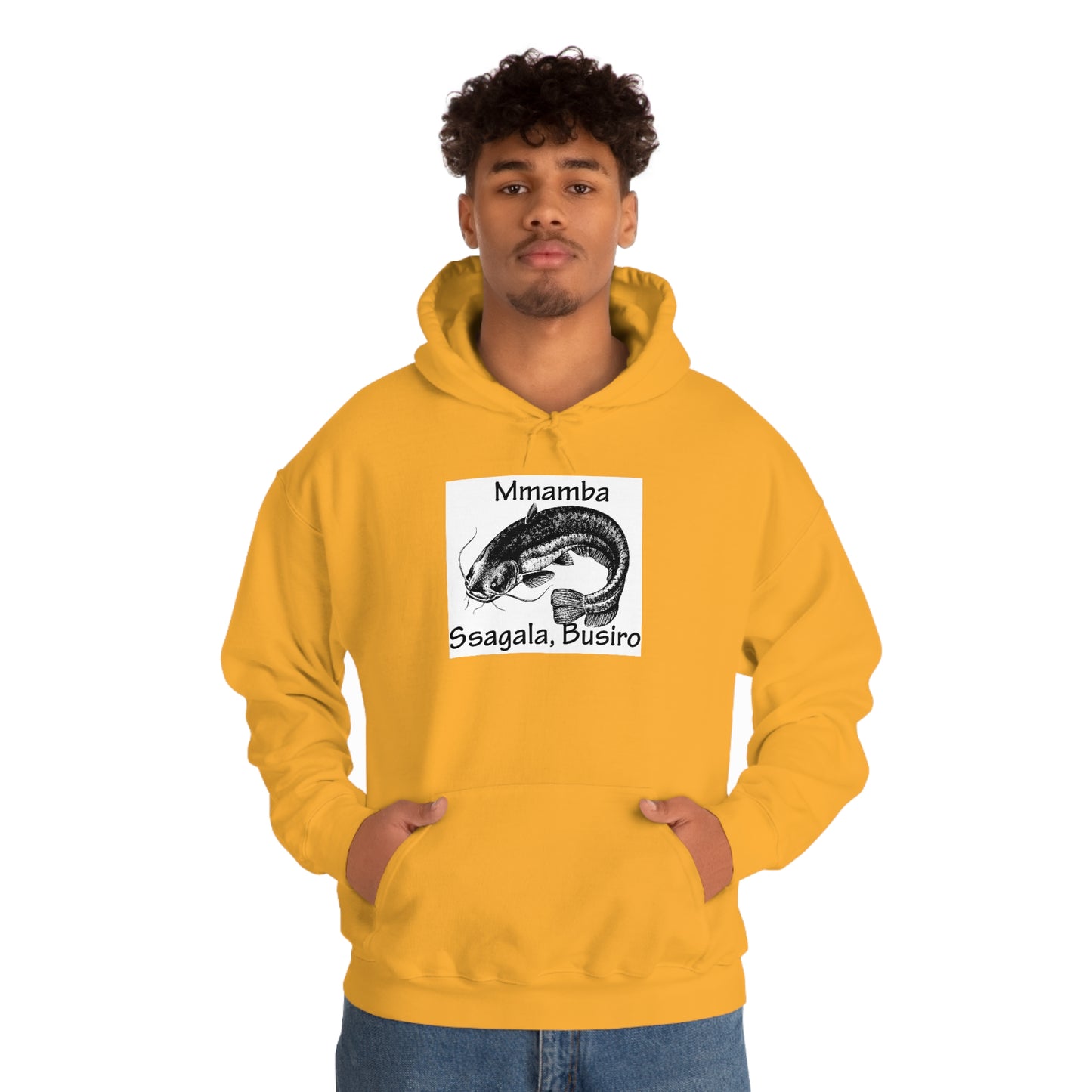 Unisex Heavy Blend™ Hooded Sweatshirt - Mmamba Ggabunga (Catfish)