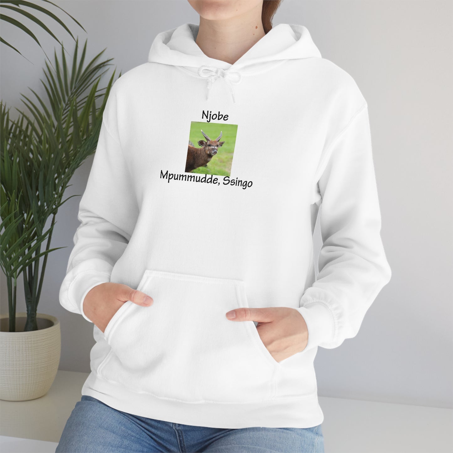 Unisex Heavy Blend™ Hooded Sweatshirt - Njobe (Marshbuck-Antelope)