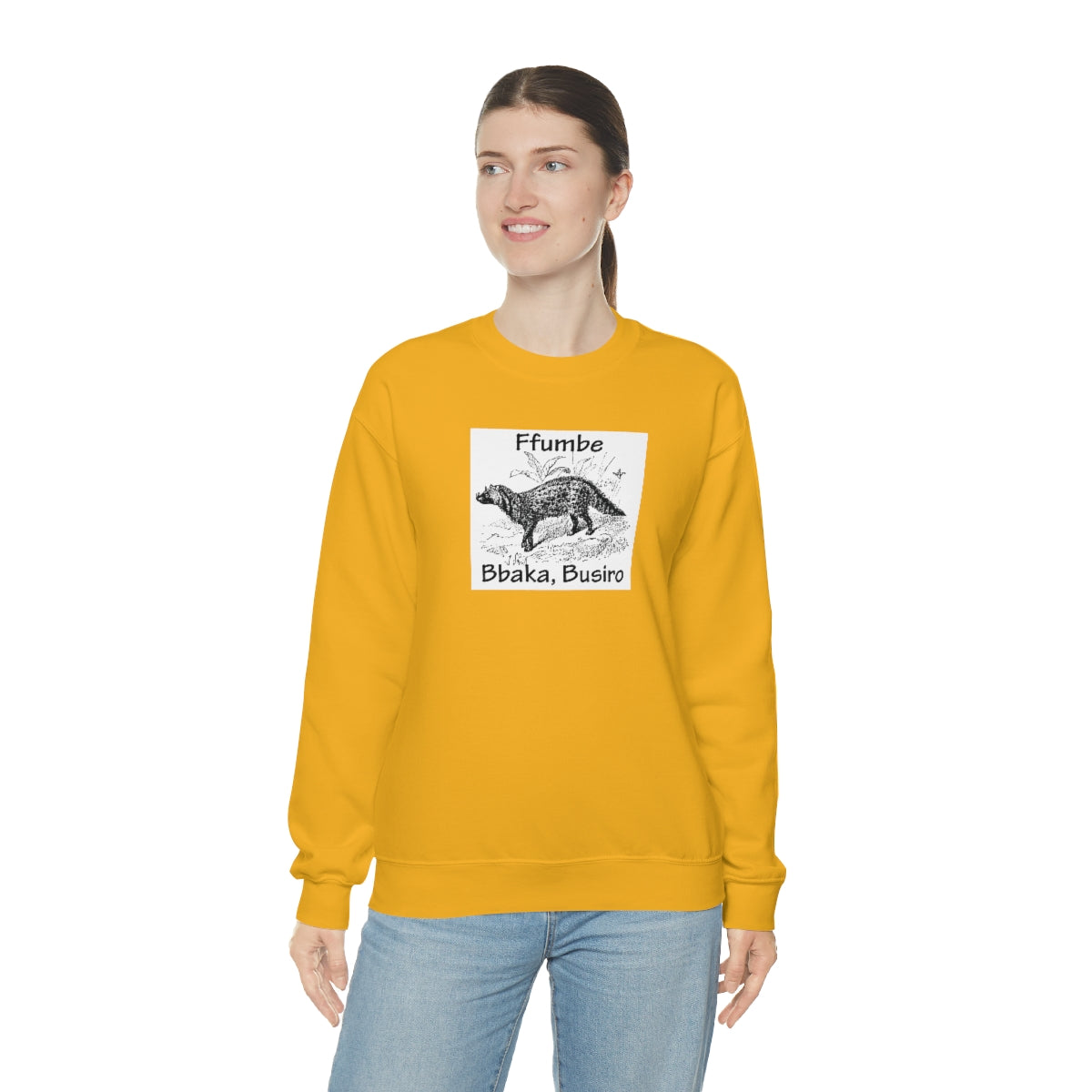 Unisex Heavy Blend™ Crewneck Sweatshirt - Ffumbe, WB