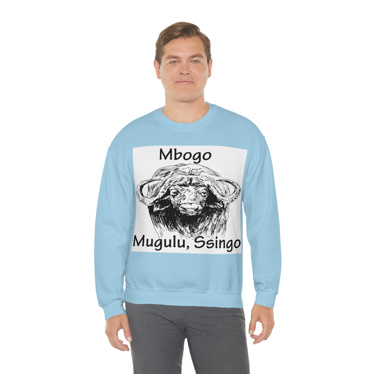 Unisex Heavy Blend™ Crewneck Sweatshirt - Mbuzi, WB