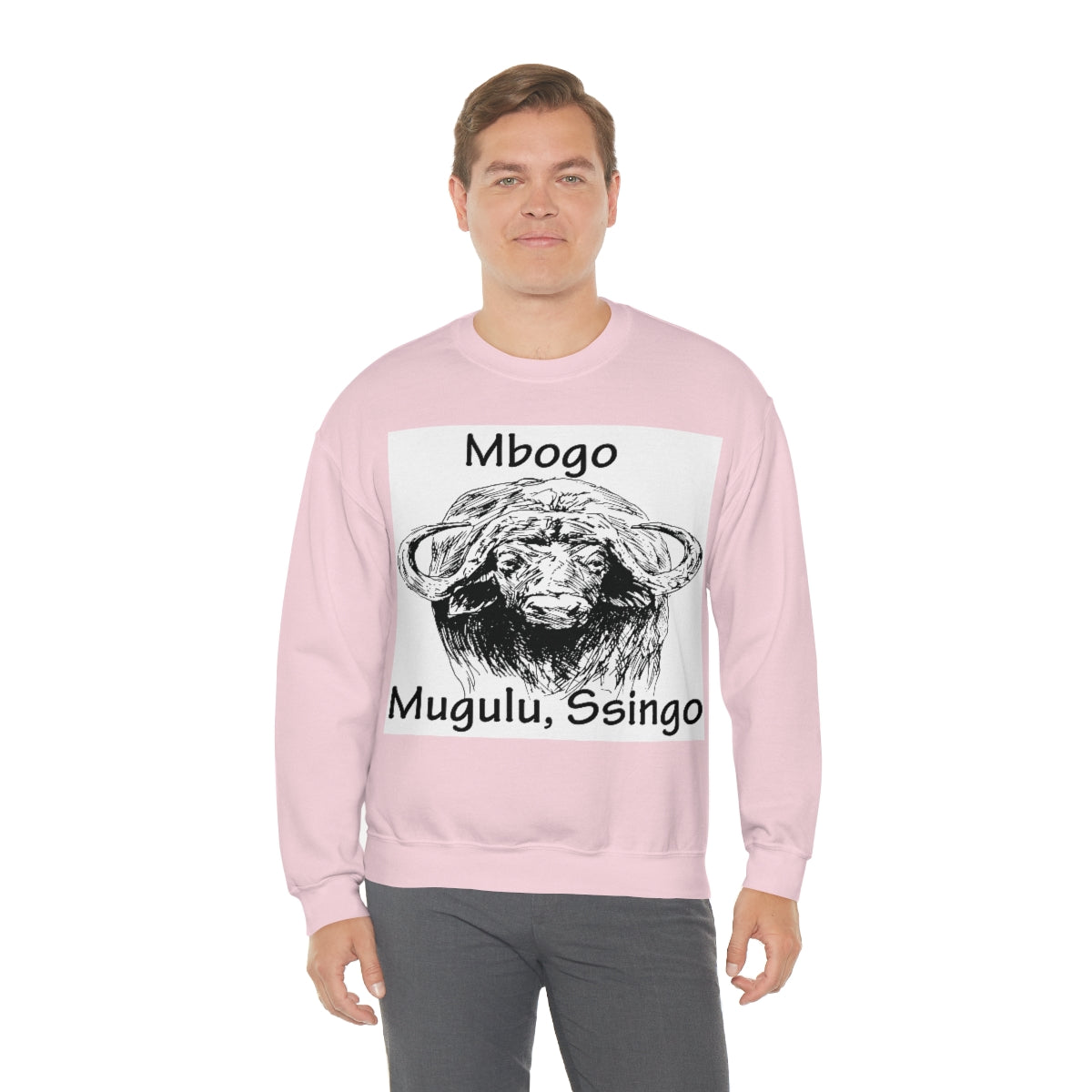 Unisex Heavy Blend™ Crewneck Sweatshirt - Mbogo, WB