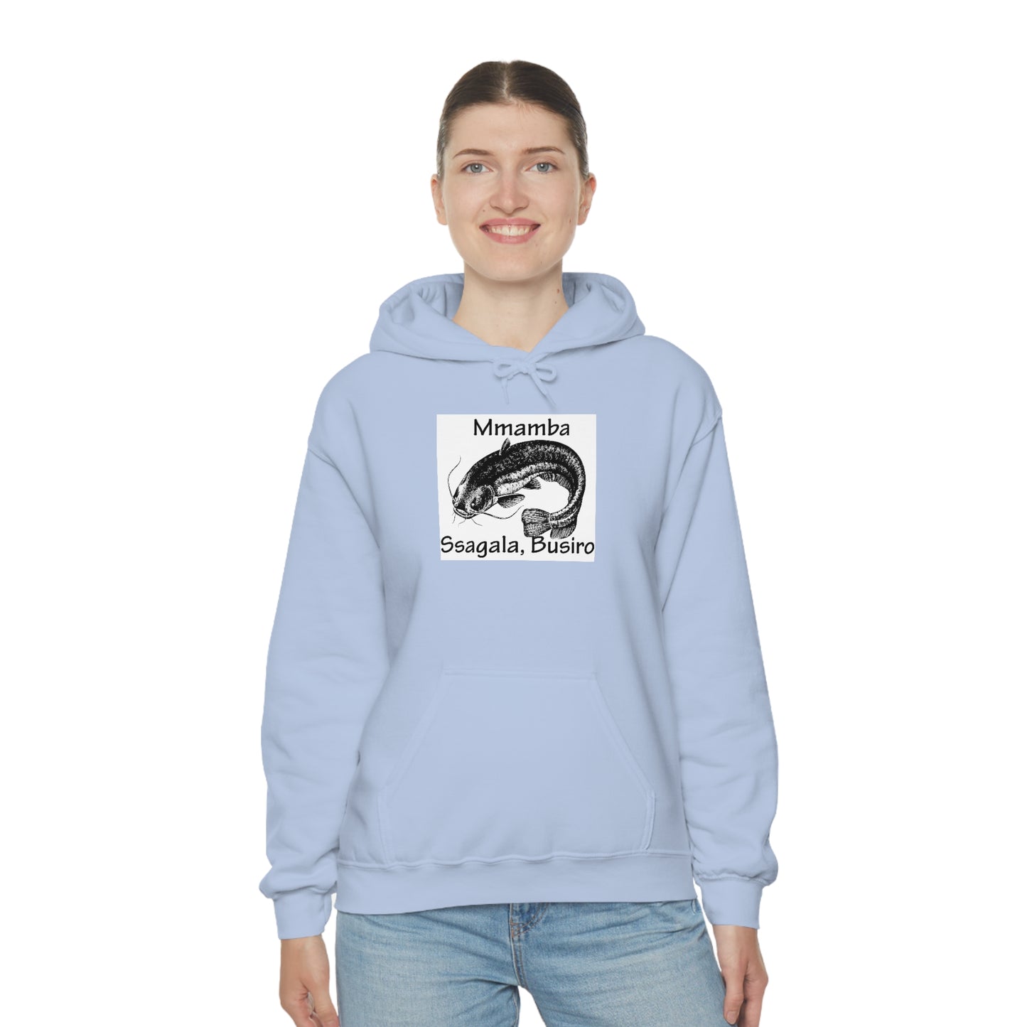 Unisex Heavy Blend™ Hooded Sweatshirt - Mmamba Kakoboza (Catfish)