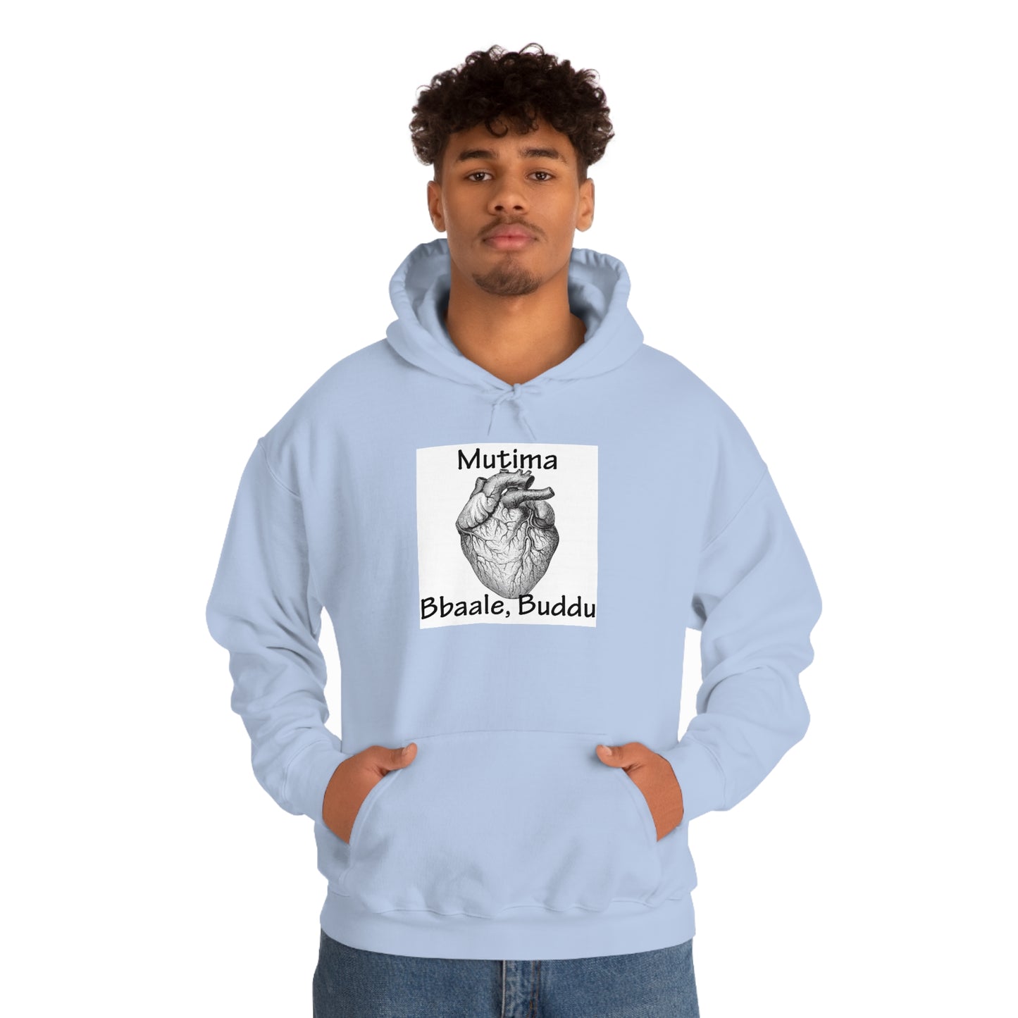 Unisex Heavy Blend™ Hooded Sweatshirt - Mutima Musaggi (Heart)