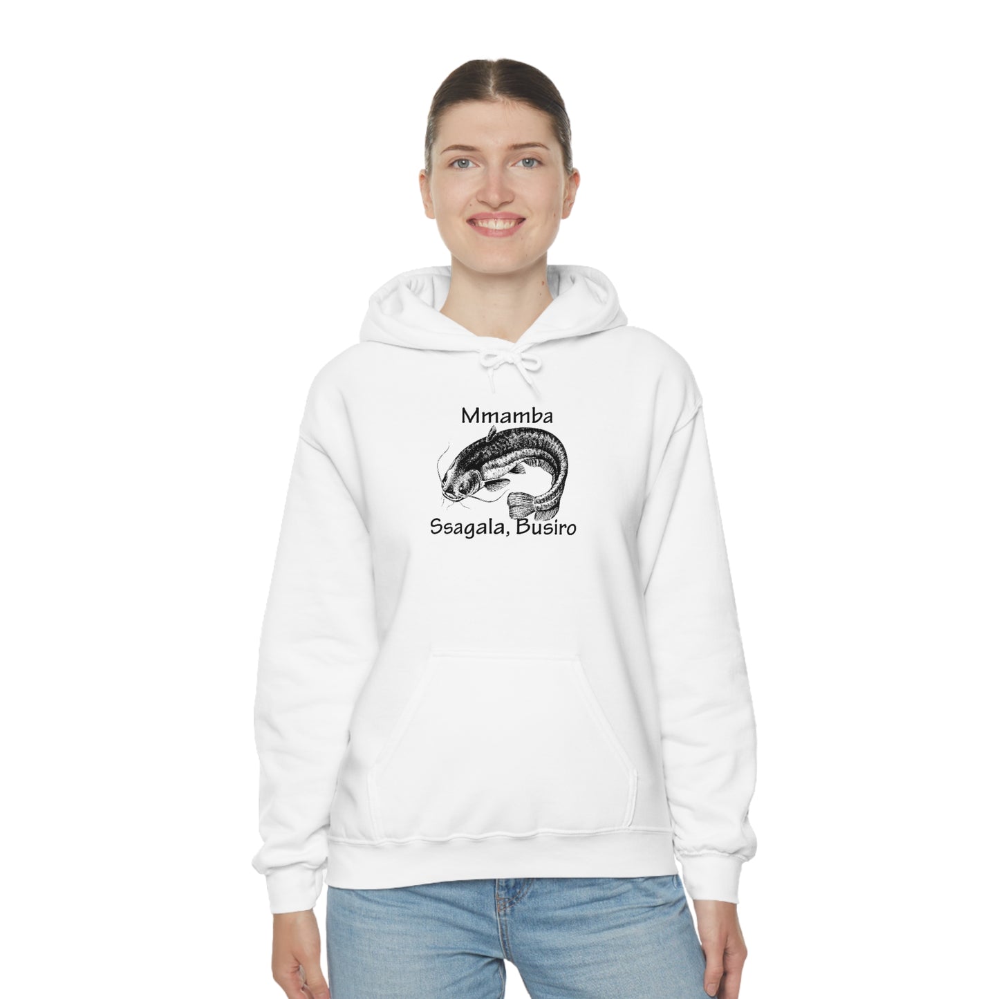 Unisex Heavy Blend™ Hooded Sweatshirt - Mmamba Kakoboza (Catfish)