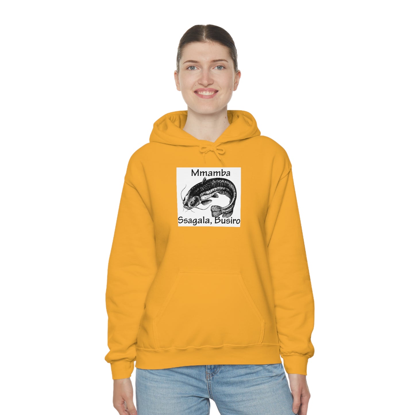 Unisex Heavy Blend™ Hooded Sweatshirt - Mmamba Kakoboza (Catfish)