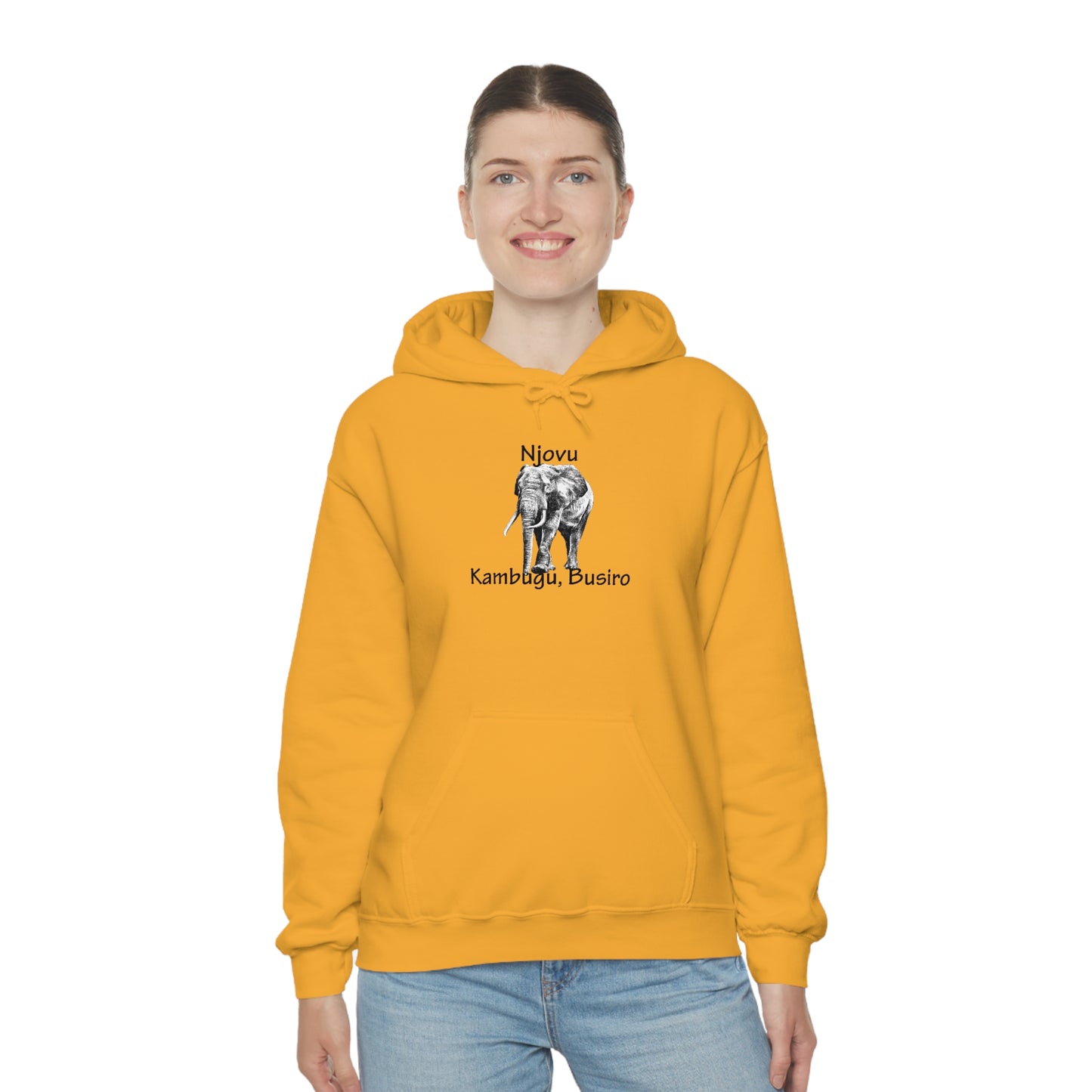 Unisex Heavy Blend™ Hooded Sweatshirt - Njovu (Elephant)