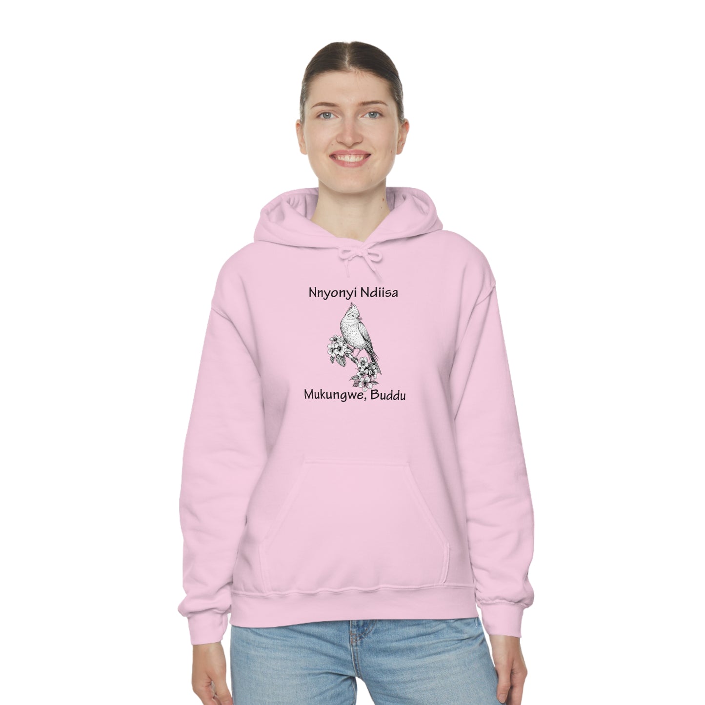 Unisex Heavy Blend™ Hooded Sweatshirt - Nnyonyi Ndiisa (Lark)