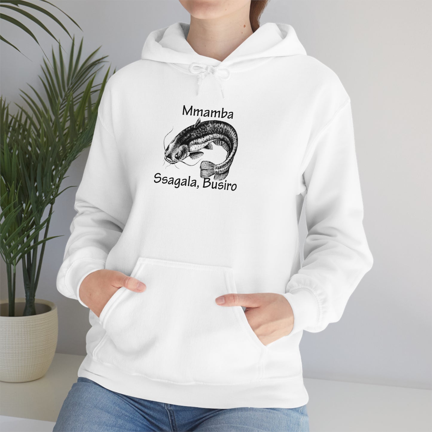 Unisex Heavy Blend™ Hooded Sweatshirt - Mmamba Kakoboza (Catfish)